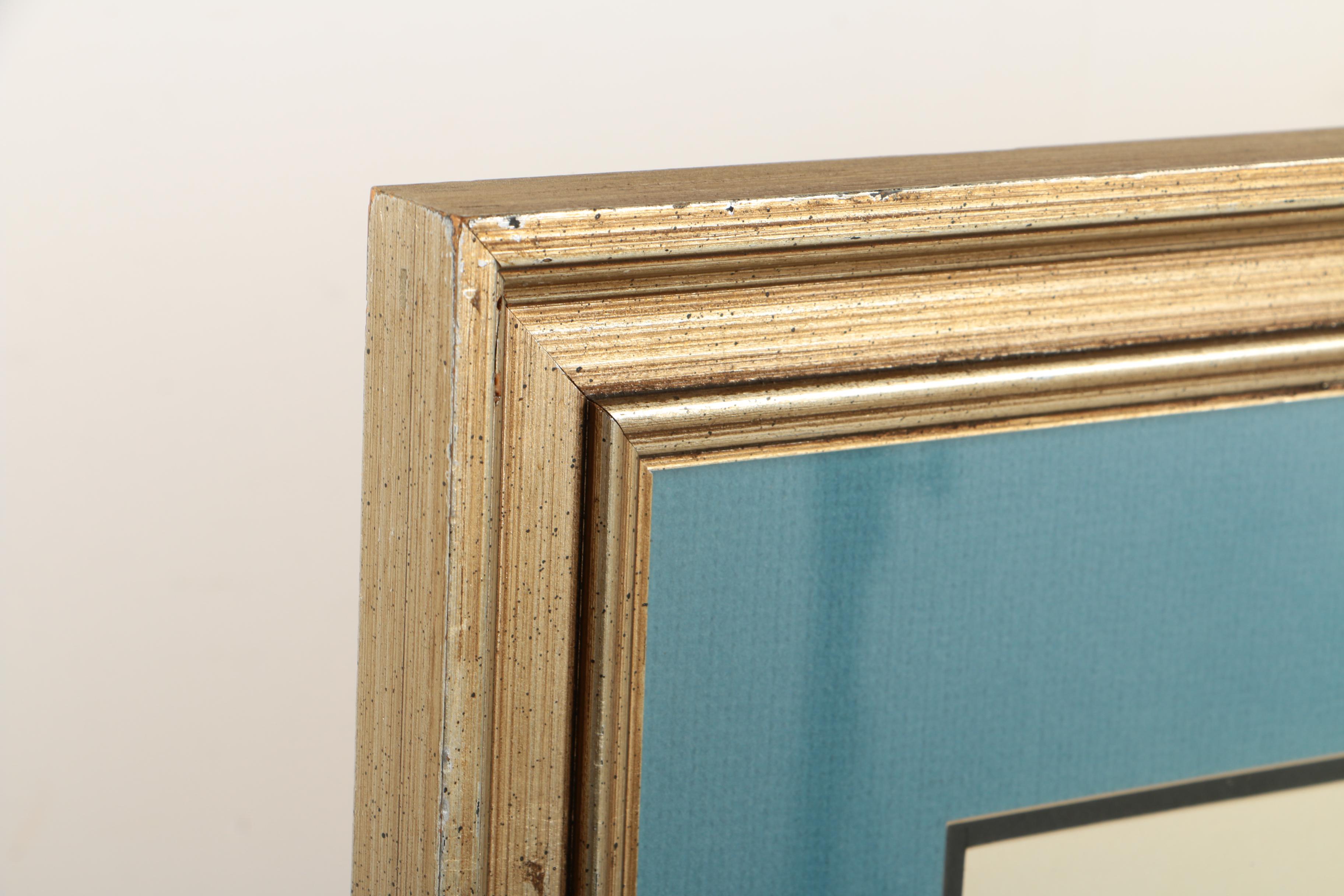 John Kelly Limited Edition Colored Lithograph "Ferryboat"