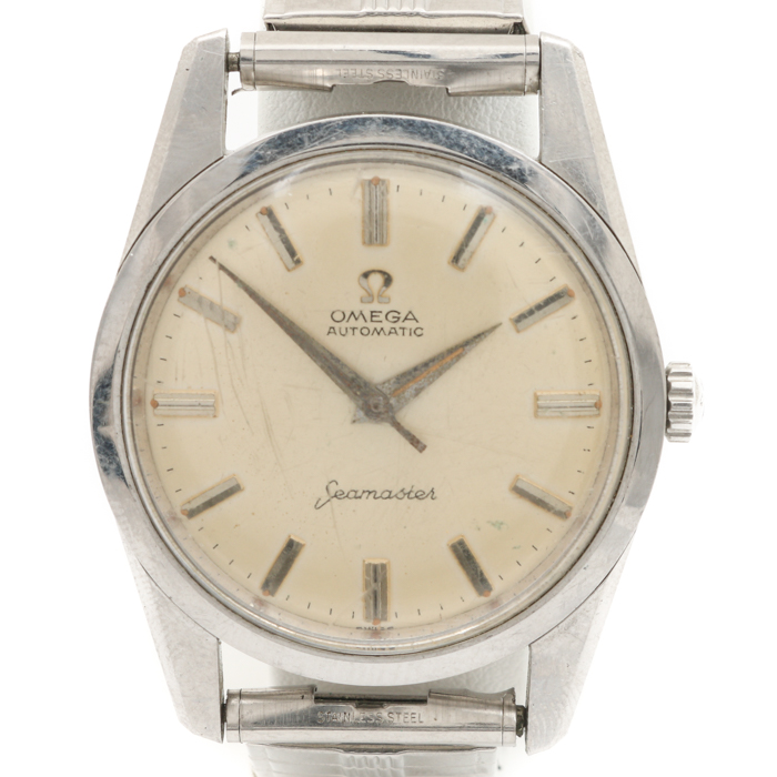 Omega Automatic Seamaster Stainless Steel Expansion Link Watch