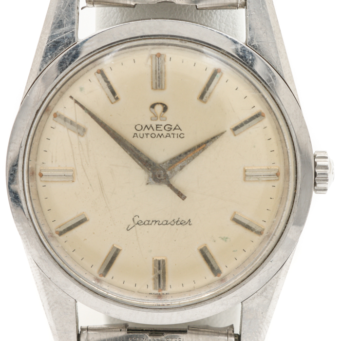 Omega Automatic Seamaster Stainless Steel Expansion Link Watch