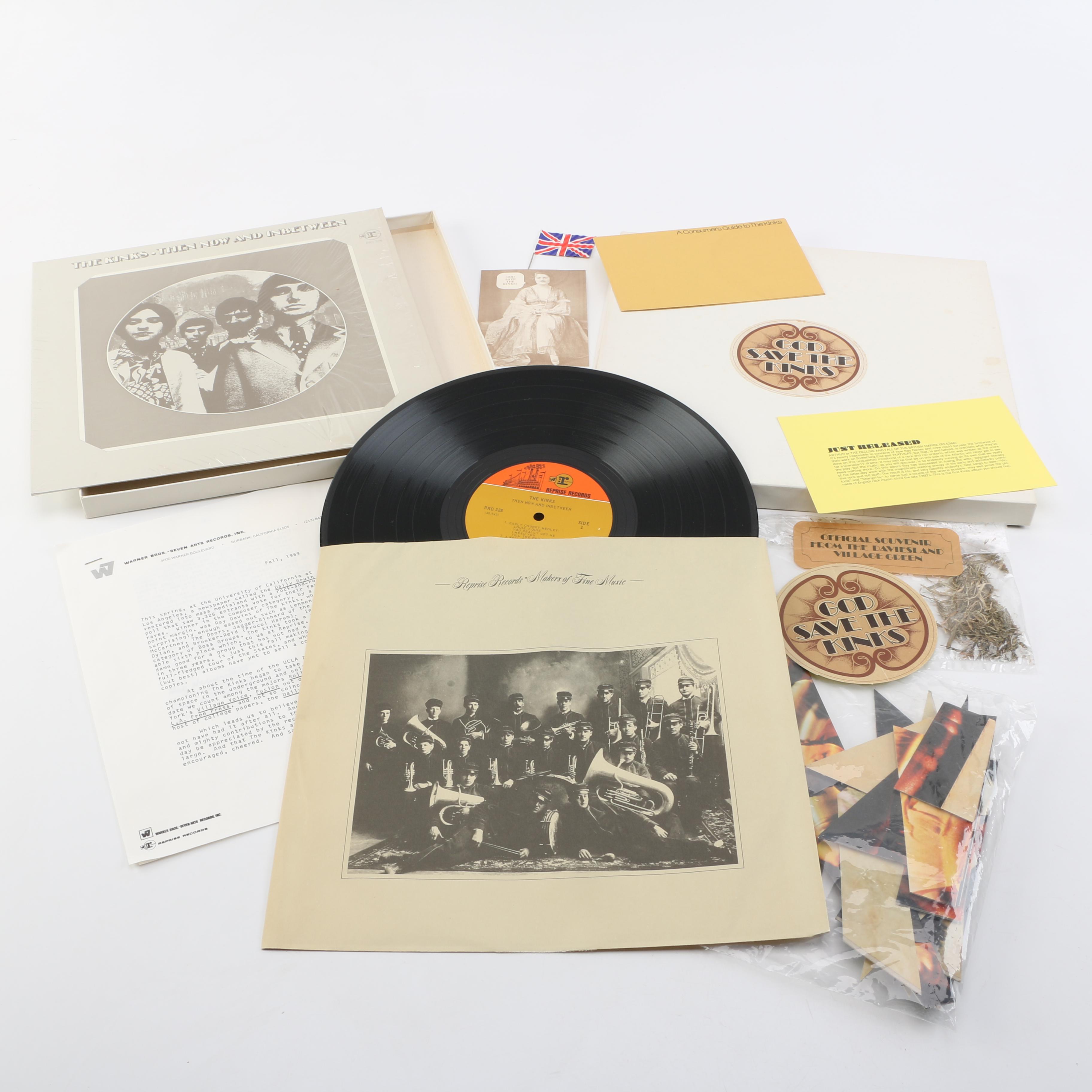 "God Save the Kinks" Rare 1969 Promotional LP Box Set