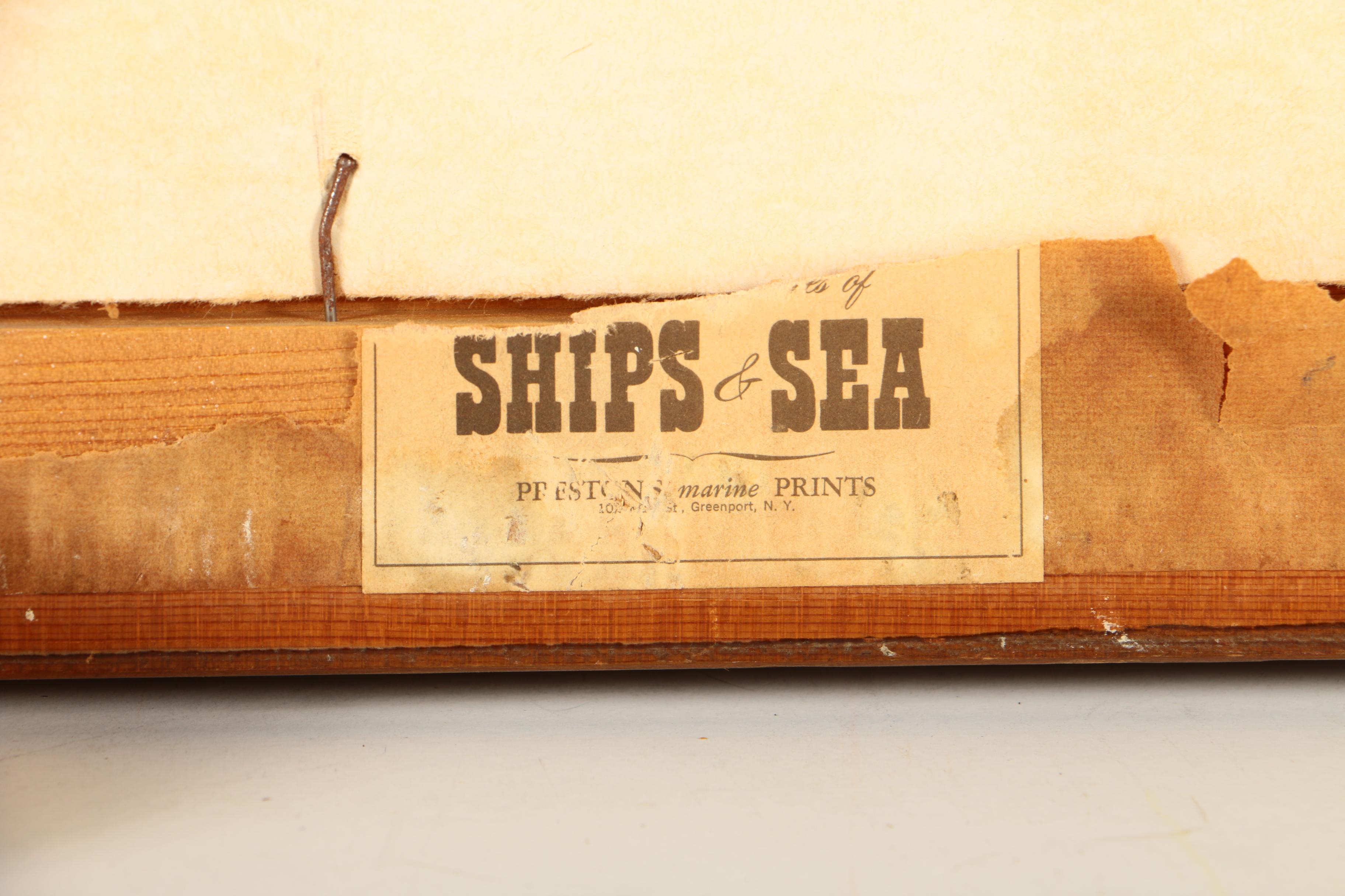 Giclee Print After Montague Dawson "The Days of Adventure"