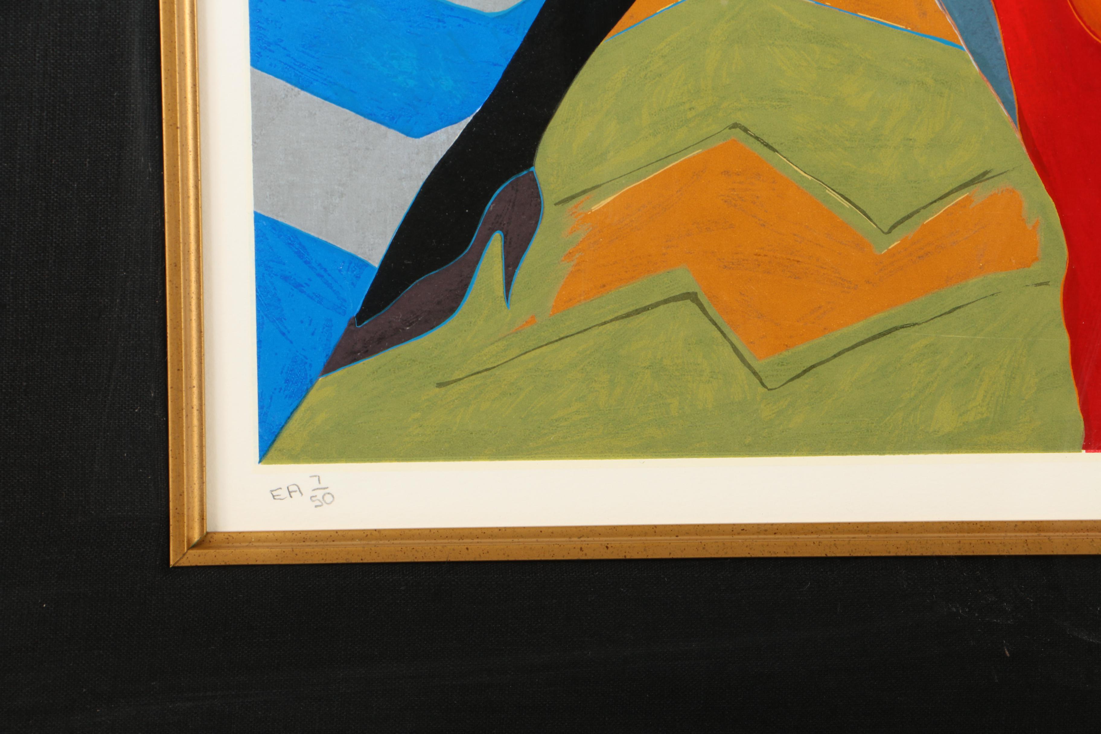 Itzchak Tarkay Artist's Proof Serigraph "Private Chat II"