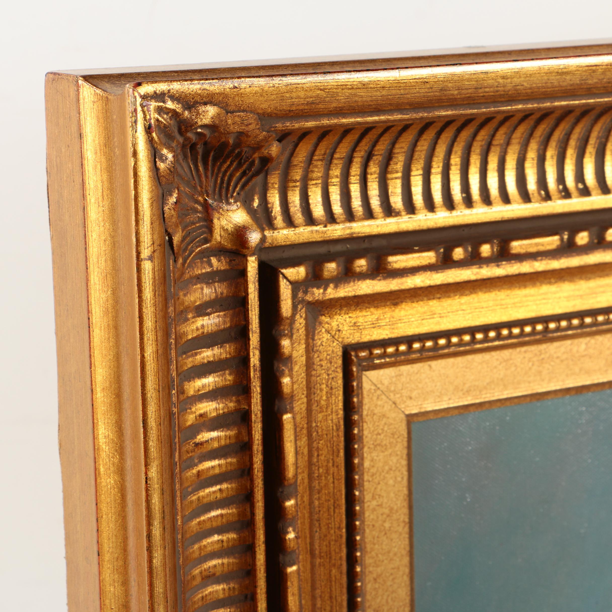 S.H. Lee Oil Painting on Canvas "Contemporary Still Life II"