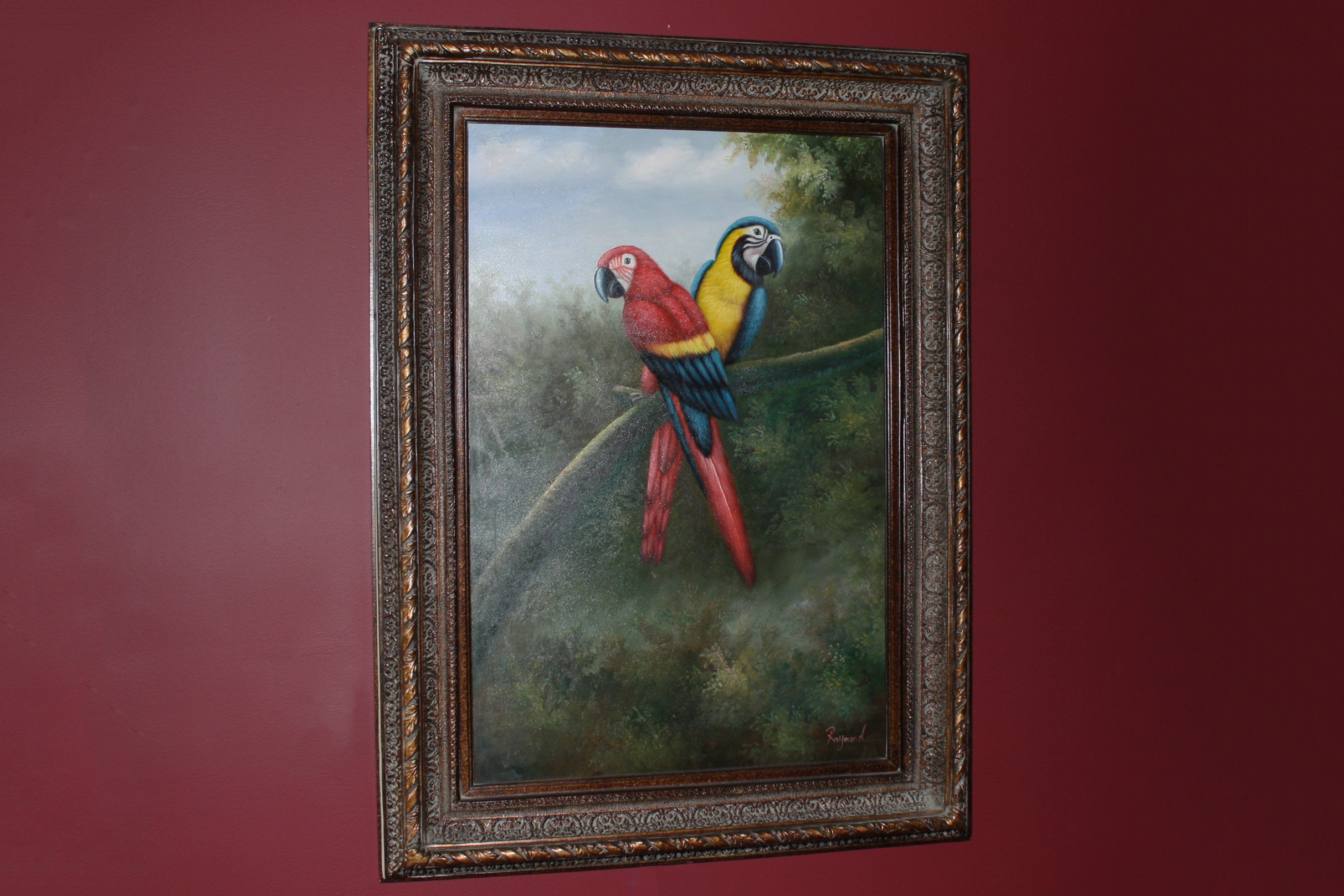 Original Oil on Canvas by Raymond