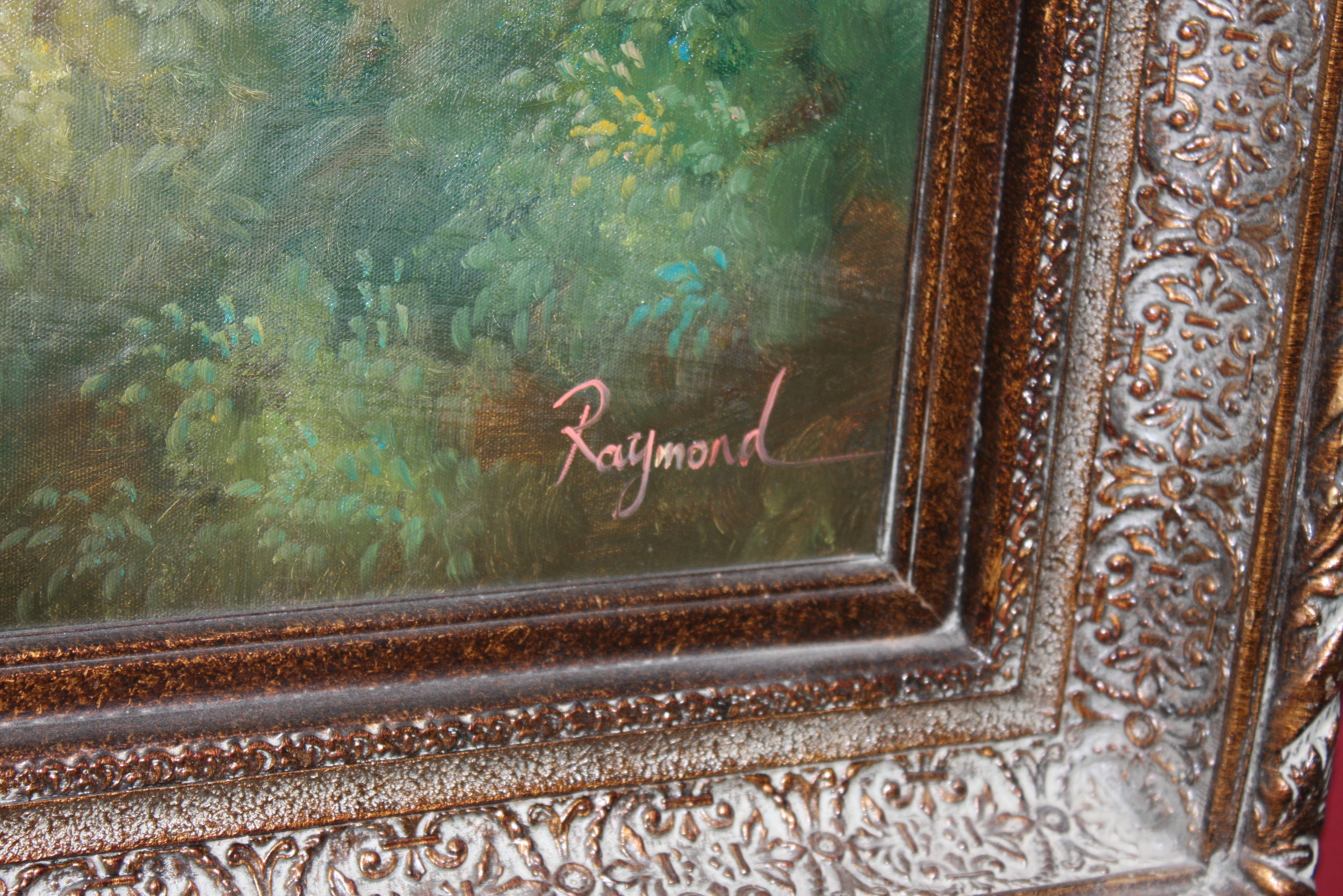 Original Oil on Canvas by Raymond