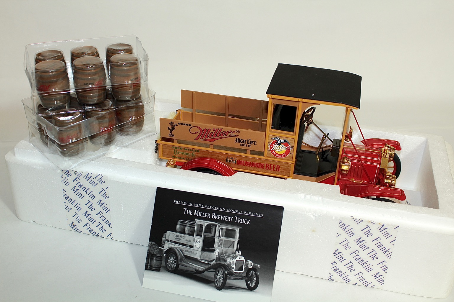 Jack Daniels Ford Model T and Miller Brewery Delivery Trucks