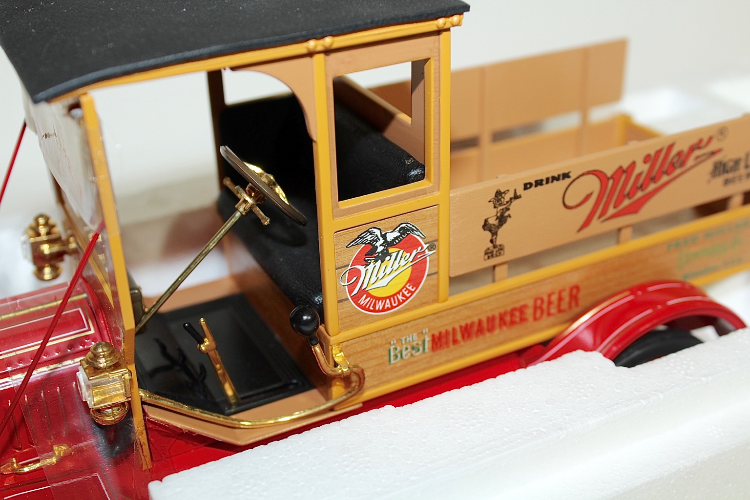 Jack Daniels Ford Model T and Miller Brewery Delivery Trucks