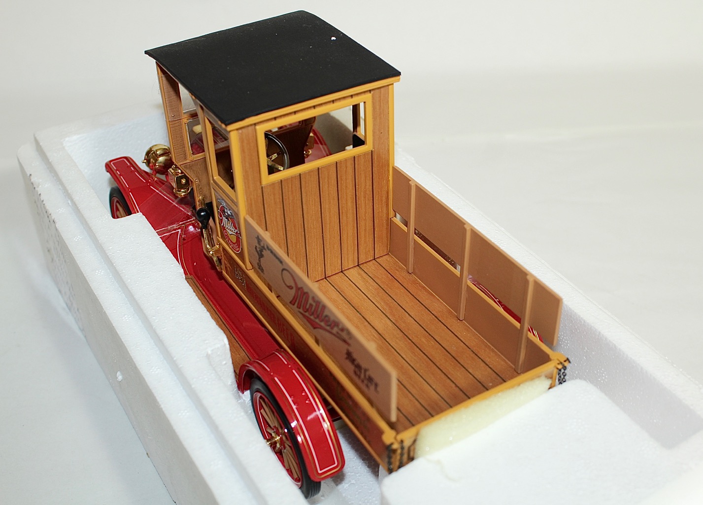 Jack Daniels Ford Model T and Miller Brewery Delivery Trucks