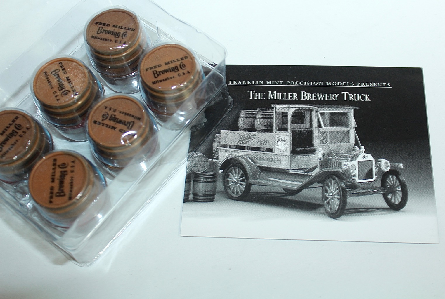 Jack Daniels Ford Model T and Miller Brewery Delivery Trucks