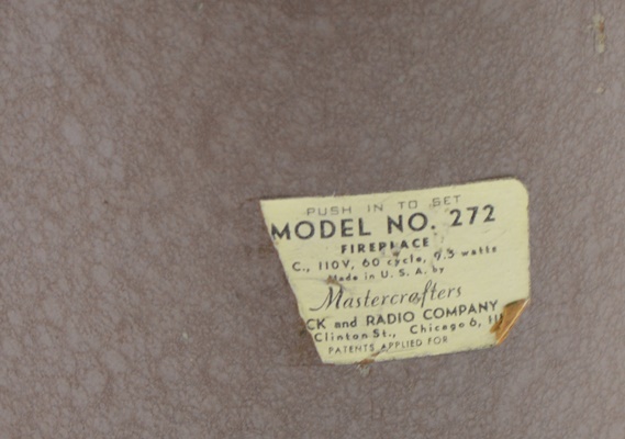 Mastercrafters Fireplace Mantel Clock