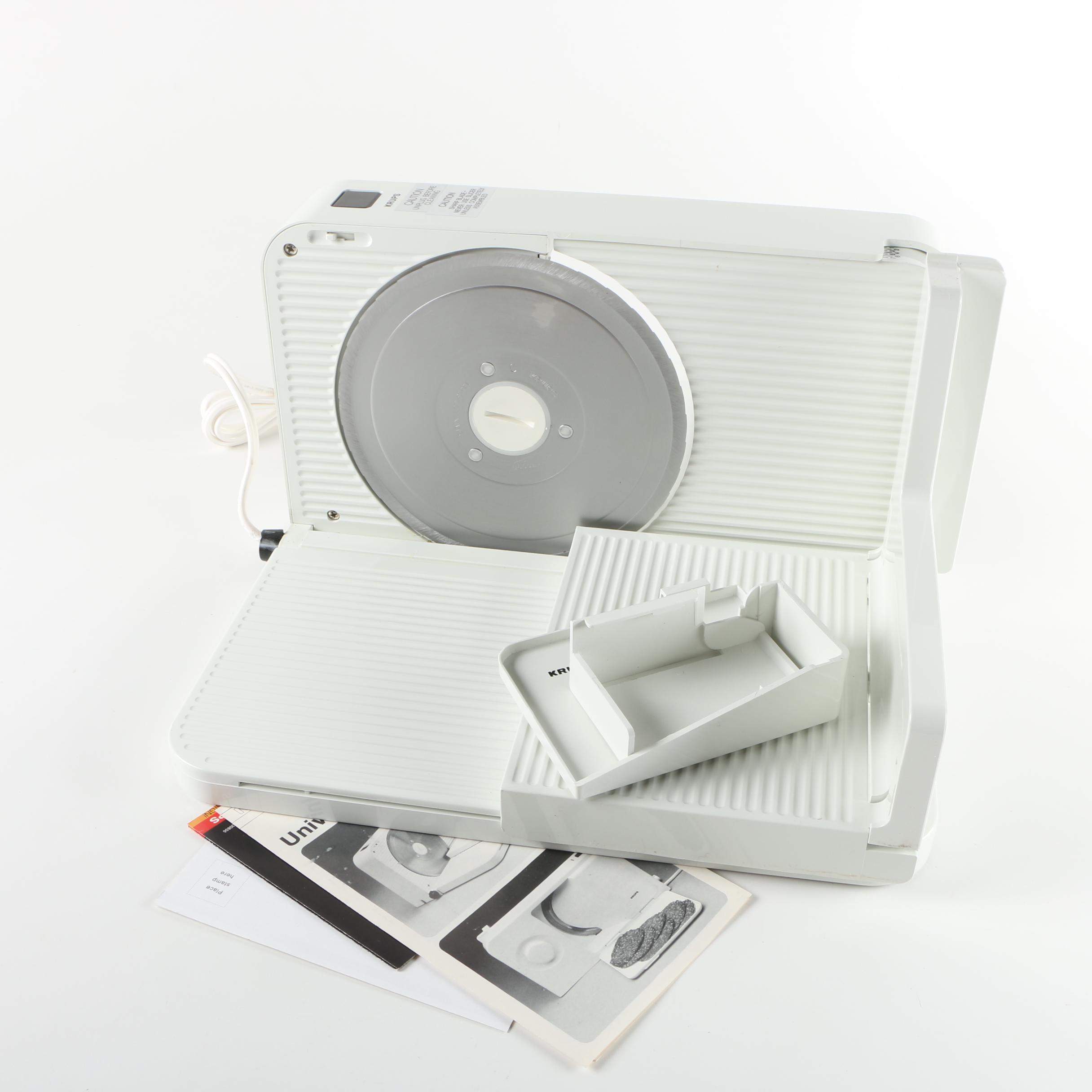 Krups Universal Compact Food Slicer