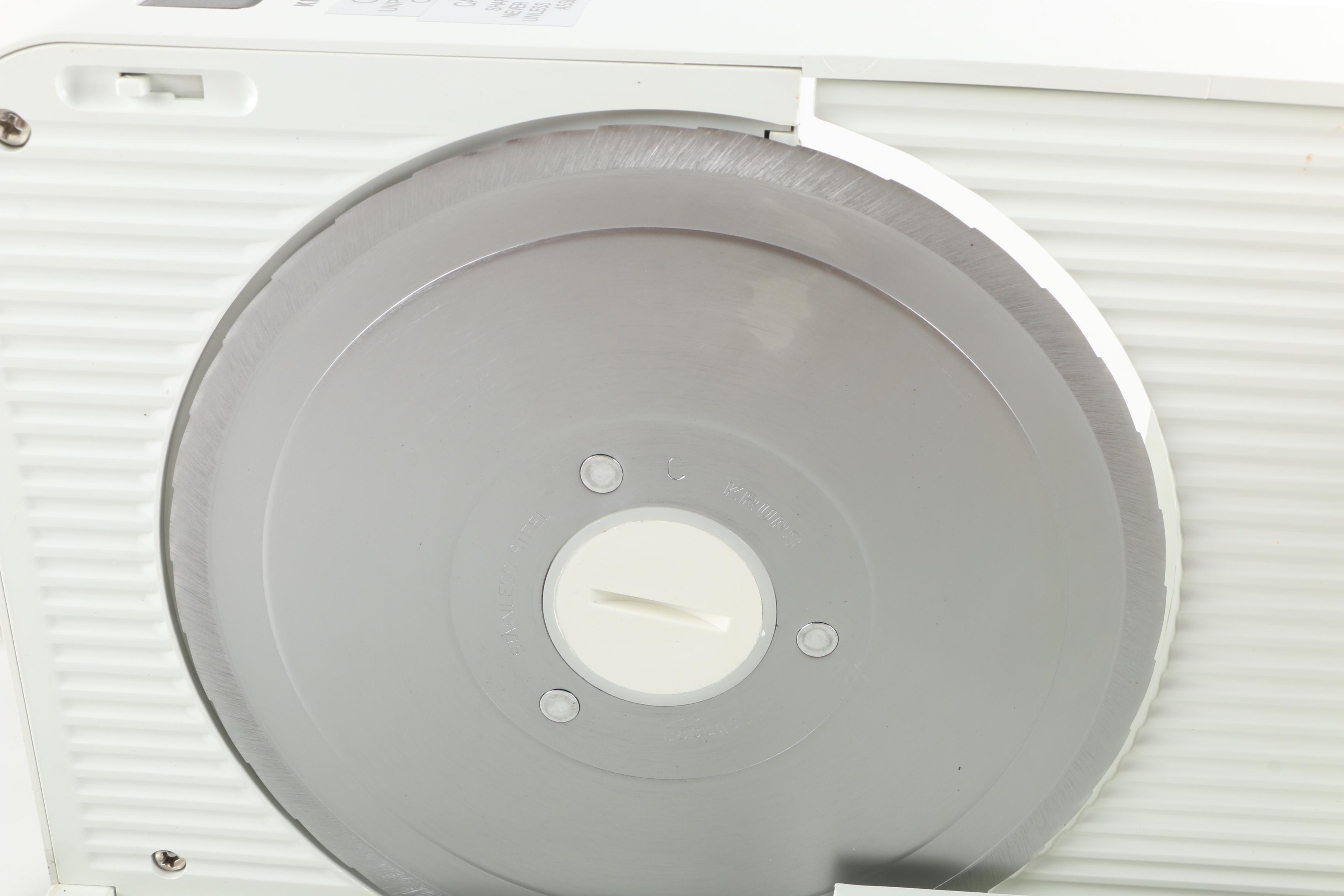 Krups Universal Compact Food Slicer