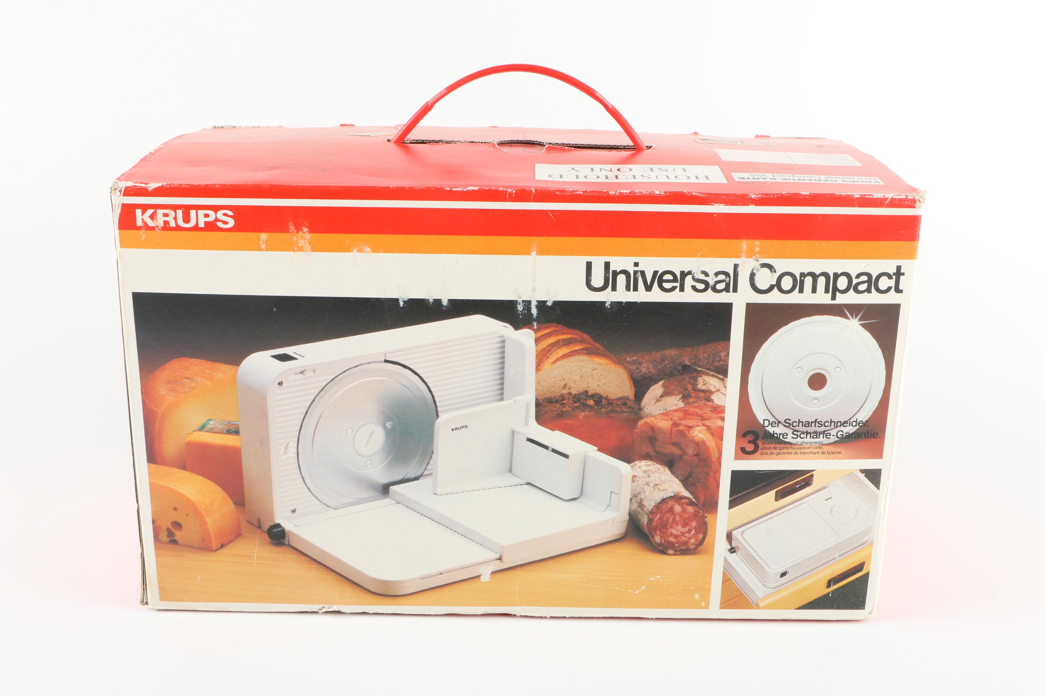 Krups Universal Compact Food Slicer