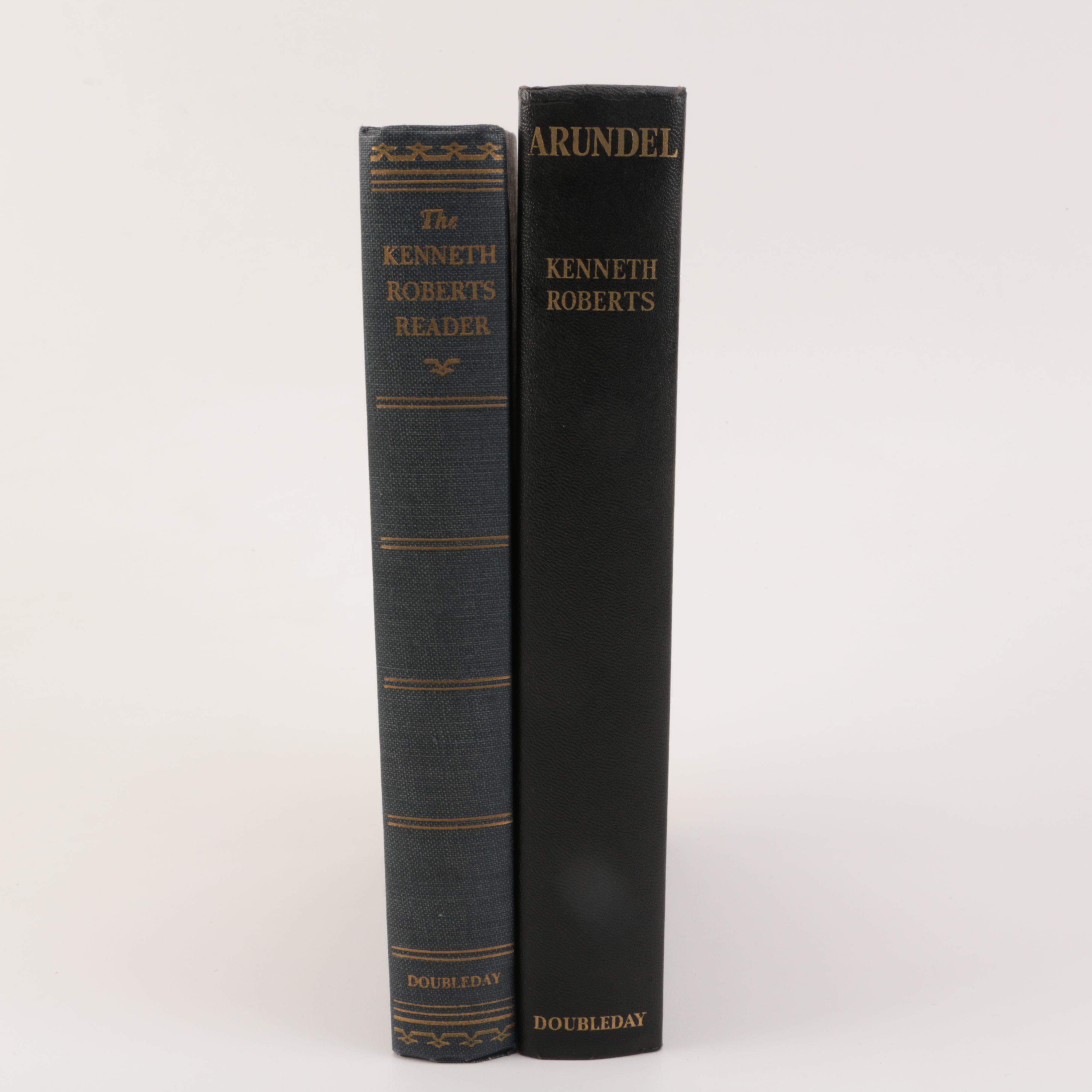 1956 "Arundel" and 1945 "The Kenneth Roberts Reader"