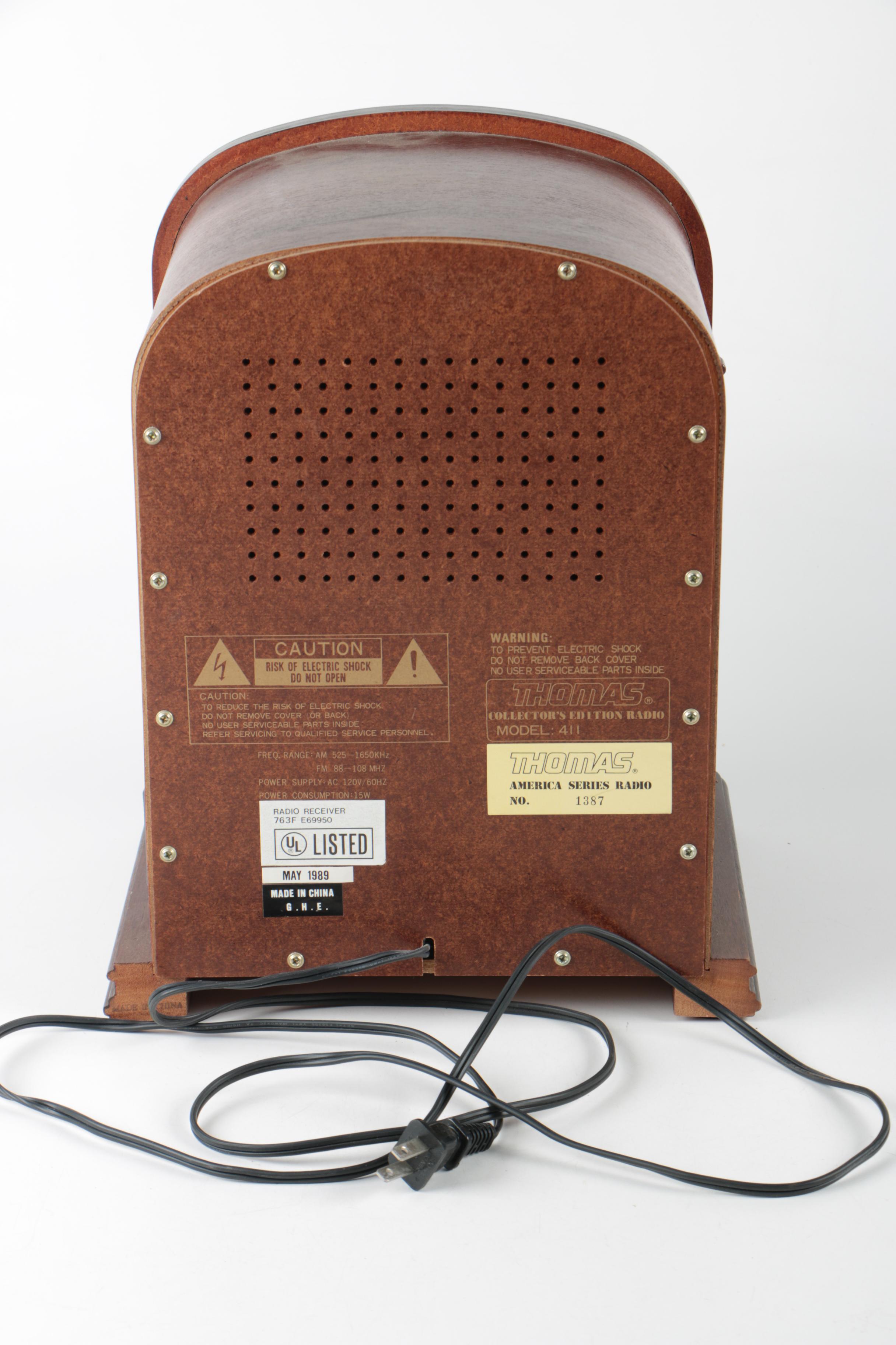 Vintage Thomas Radio