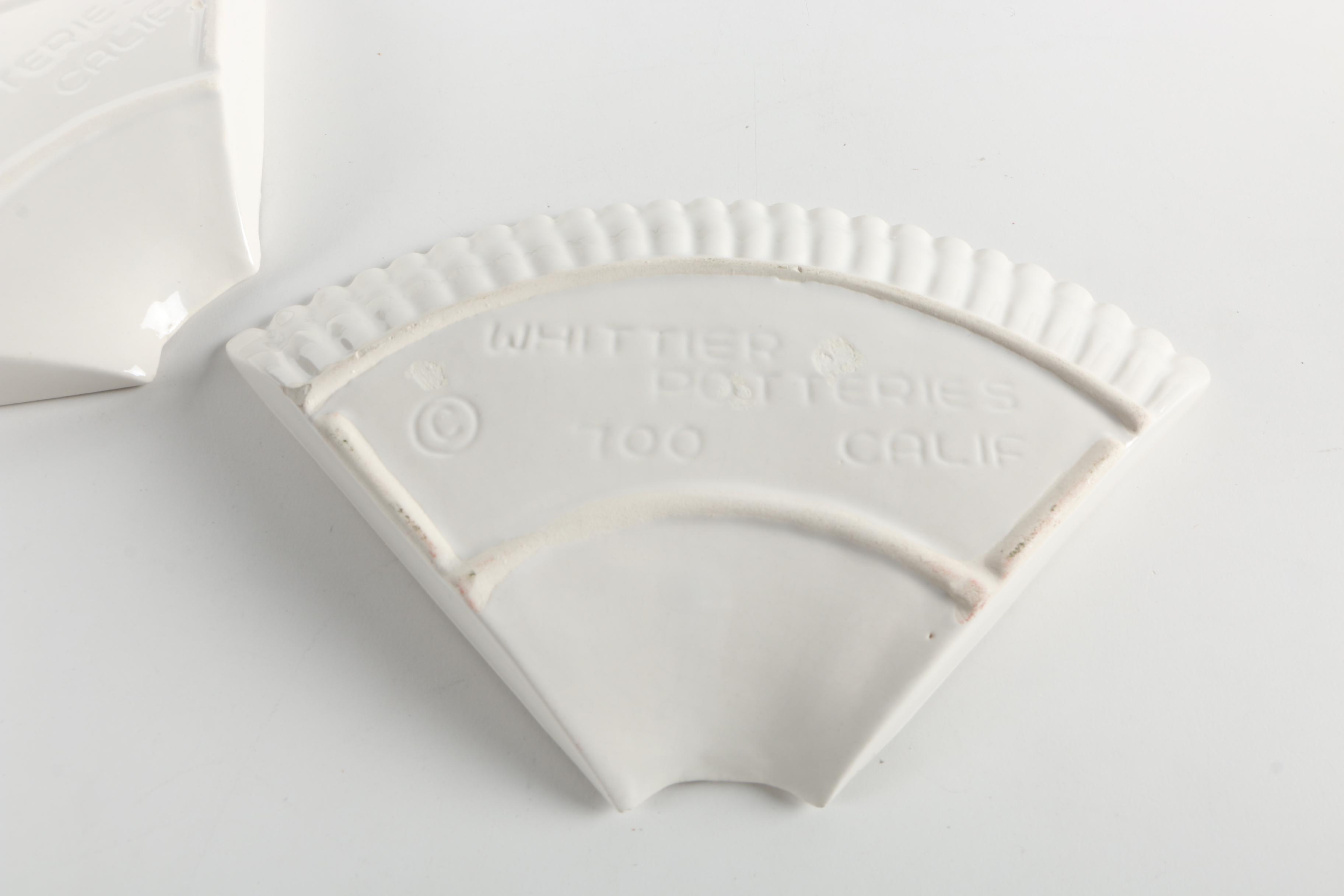 Stone Serveware Including Whittier Potteries