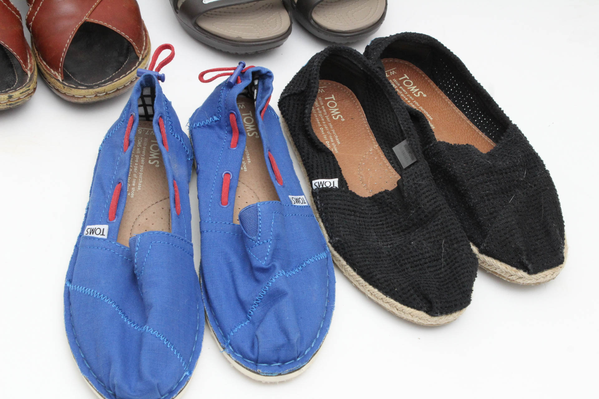 Tory Burch, Toms, Crocs and More Designer Sandals and Casual Shoes