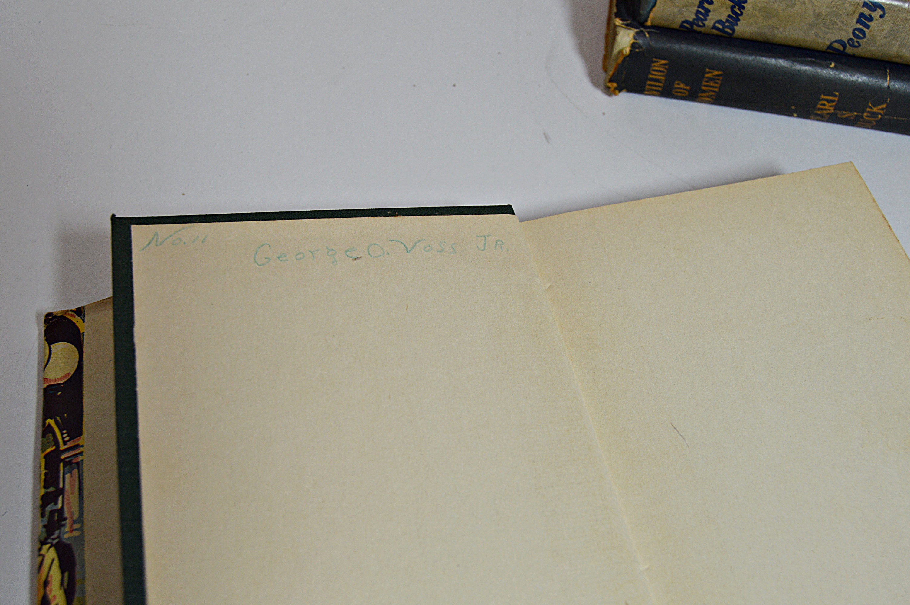 Vintage Books with Pearl Buck, Anna and The King of Siam