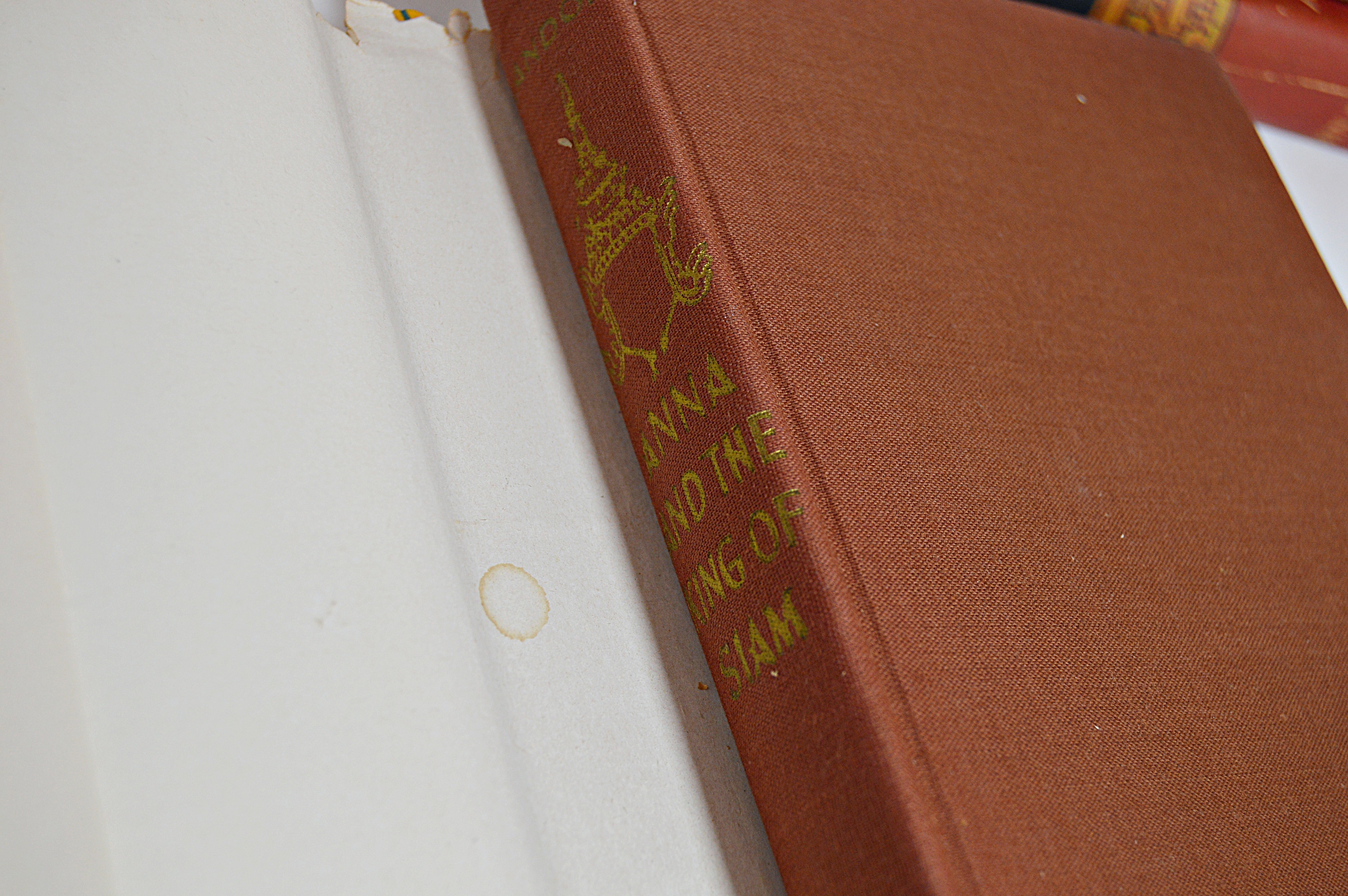 Vintage Books with Pearl Buck, Anna and The King of Siam