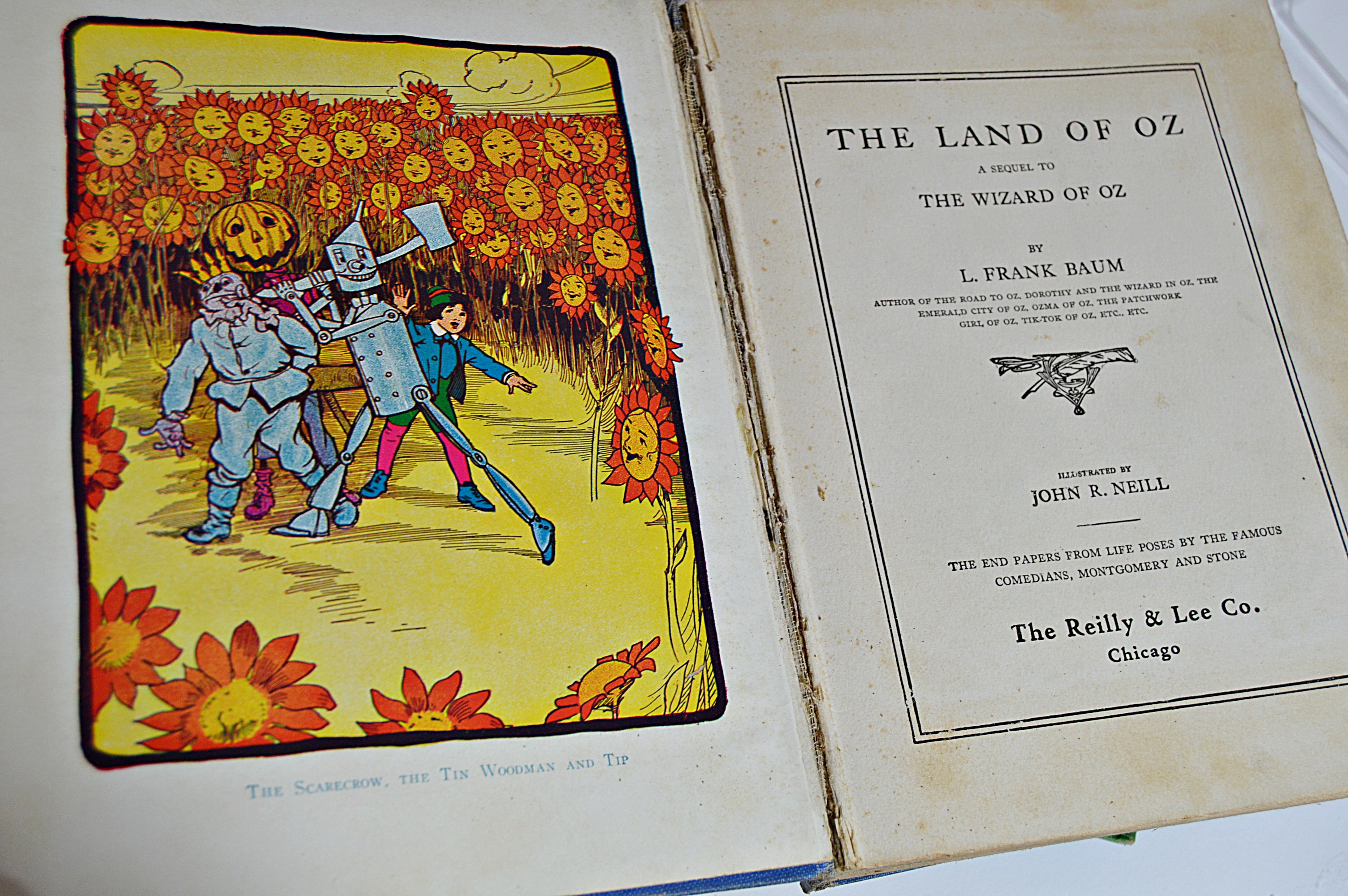 Vintage Wizard of Oz Books