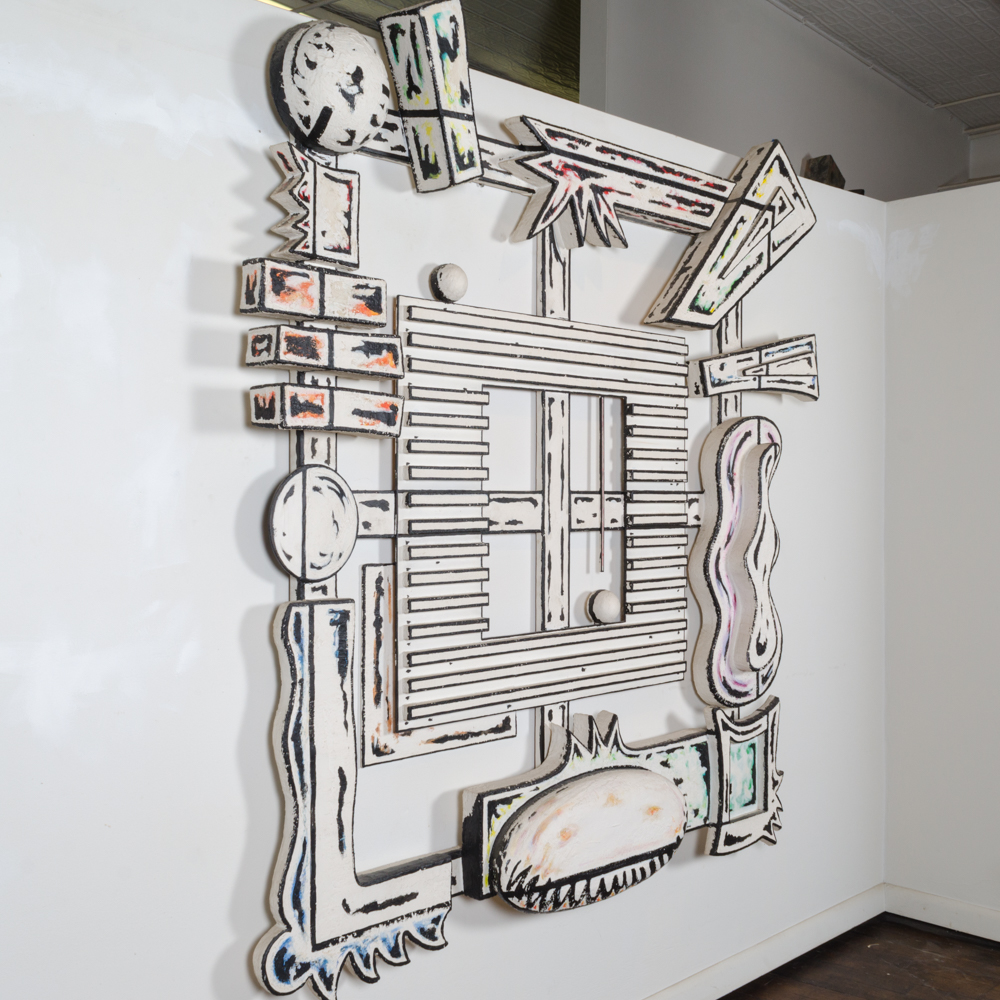 Bill Schiffer Vintage Wall Sculpture "Framed"