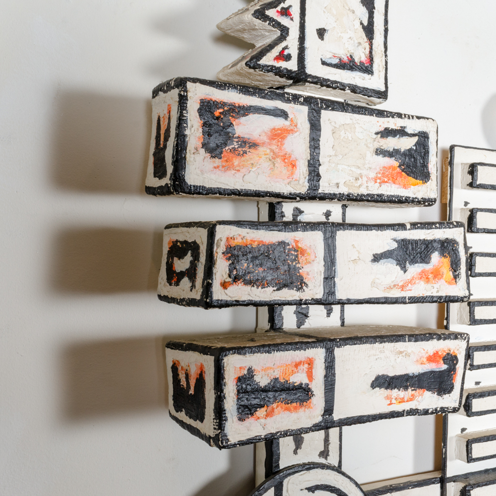 Bill Schiffer Vintage Wall Sculpture "Framed"