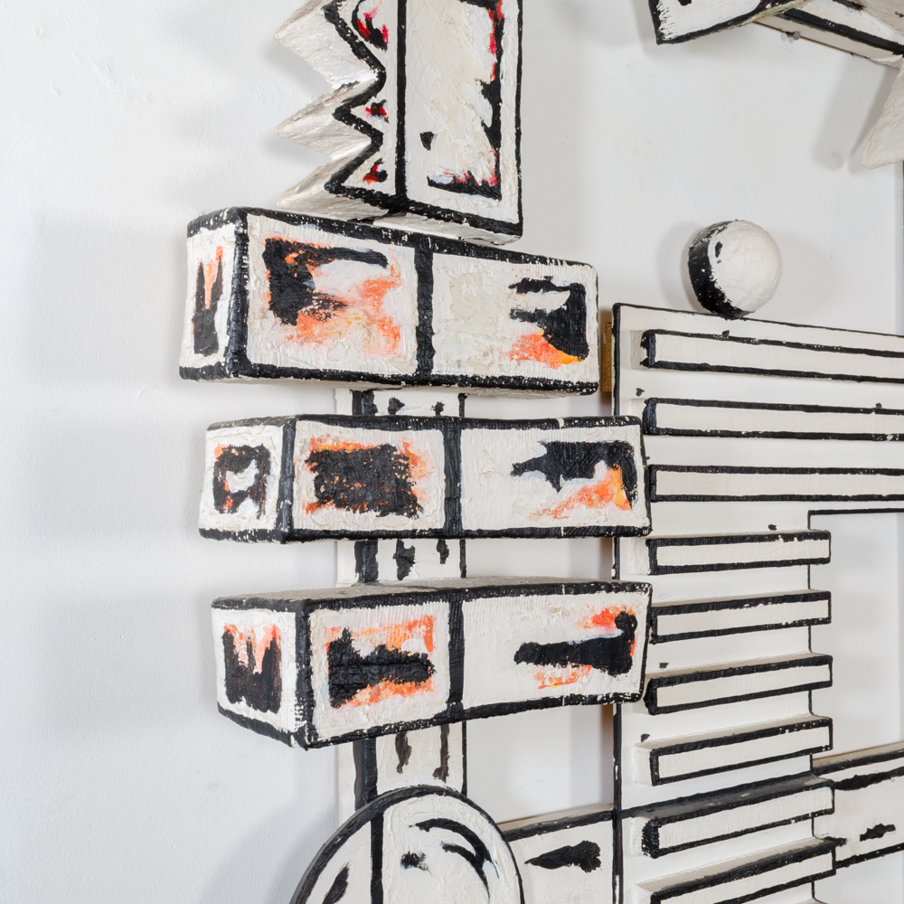 Bill Schiffer Vintage Wall Sculpture "Framed"