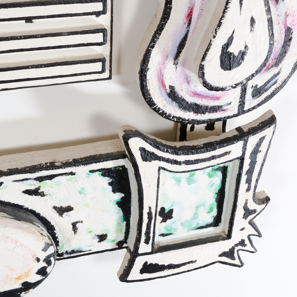 Bill Schiffer Vintage Wall Sculpture "Framed"