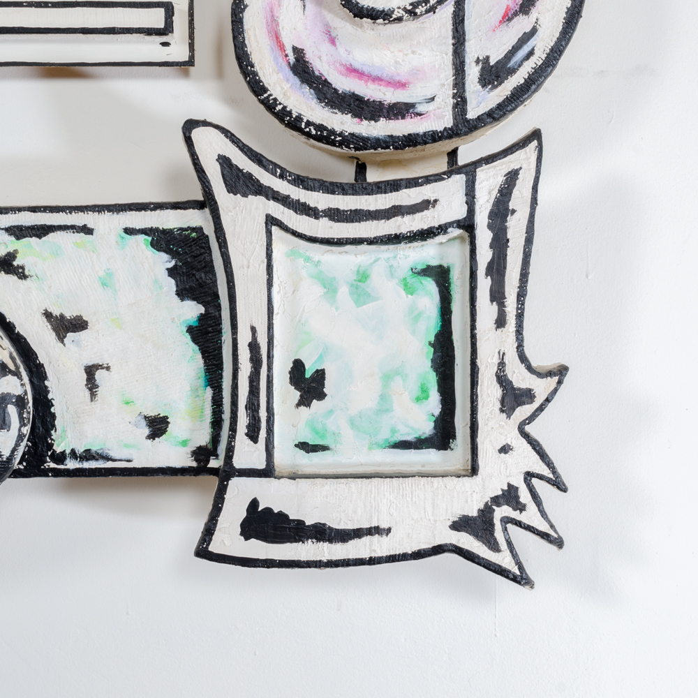 Bill Schiffer Vintage Wall Sculpture "Framed"