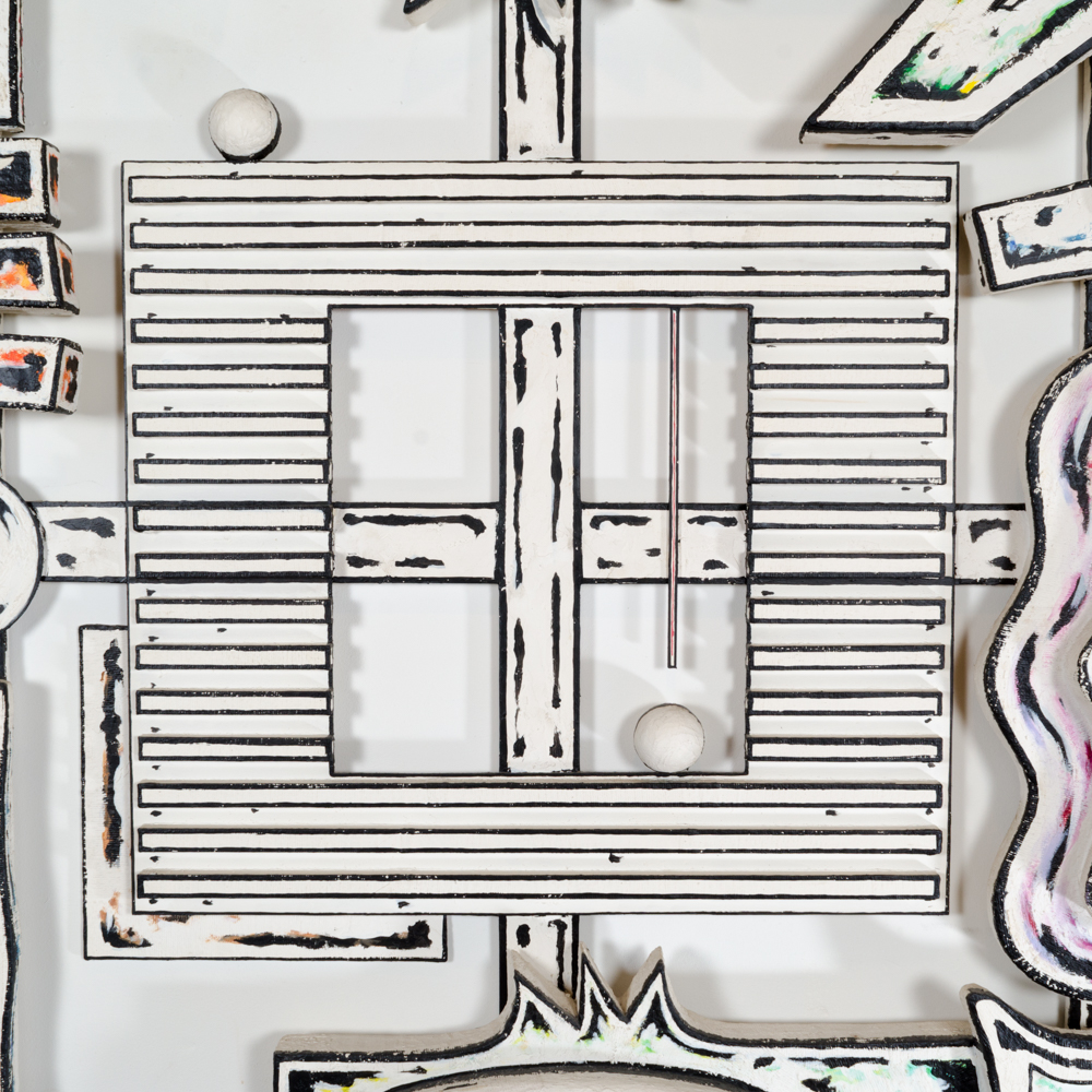 Bill Schiffer Vintage Wall Sculpture "Framed"