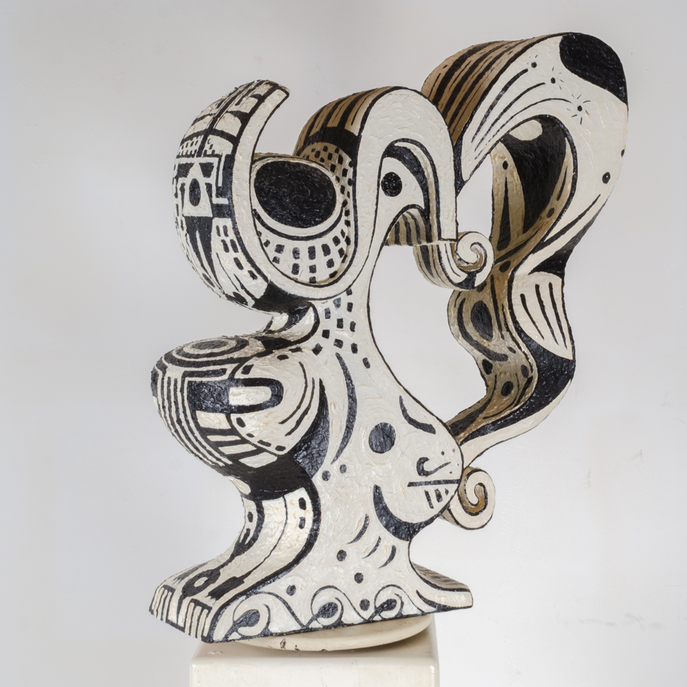 Bill Schiffer Mixed Media Sculpture "Vessel 1 - Sally"