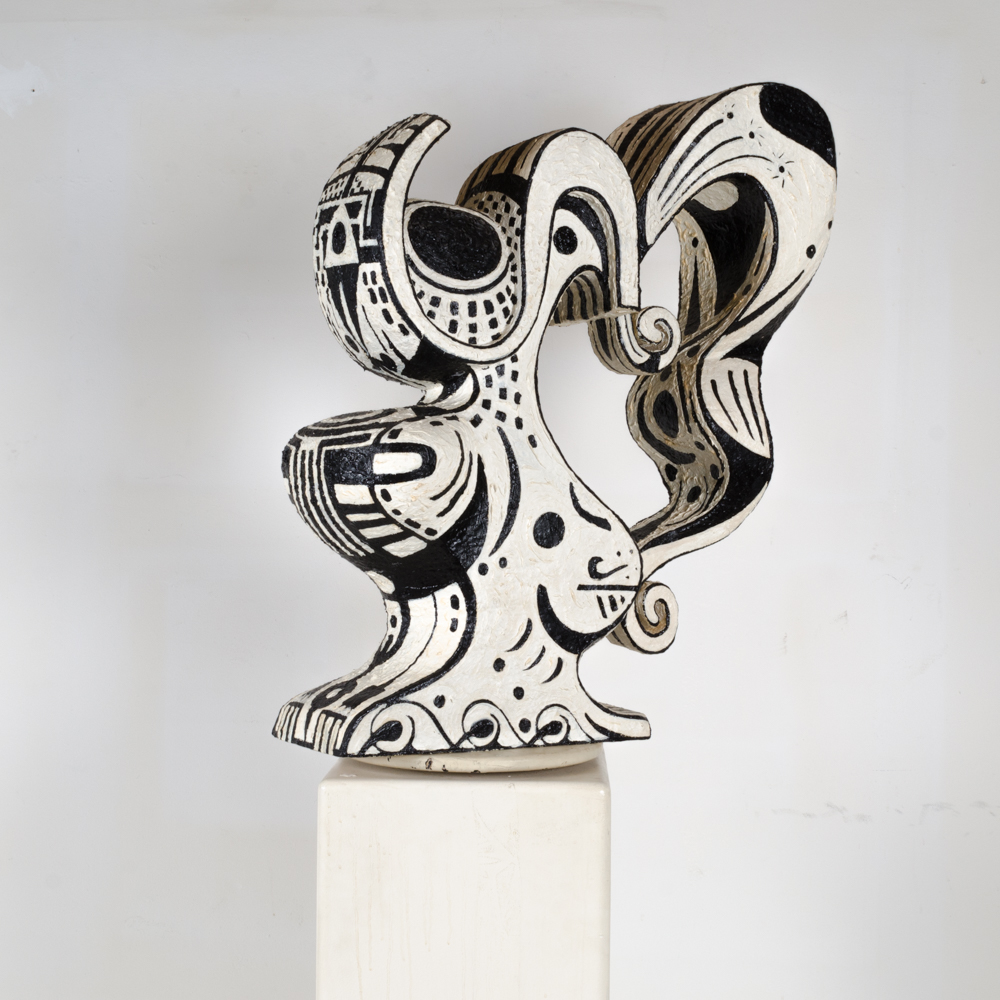 Bill Schiffer Mixed Media Sculpture "Vessel 1 - Sally"