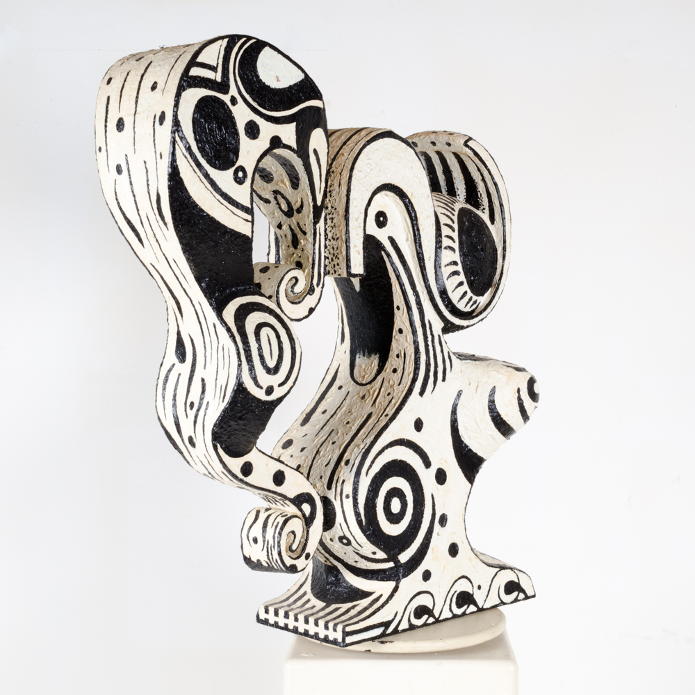 Bill Schiffer Mixed Media Sculpture "Vessel 1 - Sally"