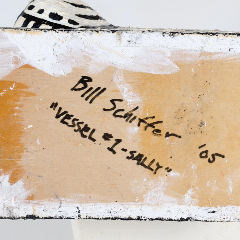 Bill Schiffer Mixed Media Sculpture "Vessel 1 - Sally"