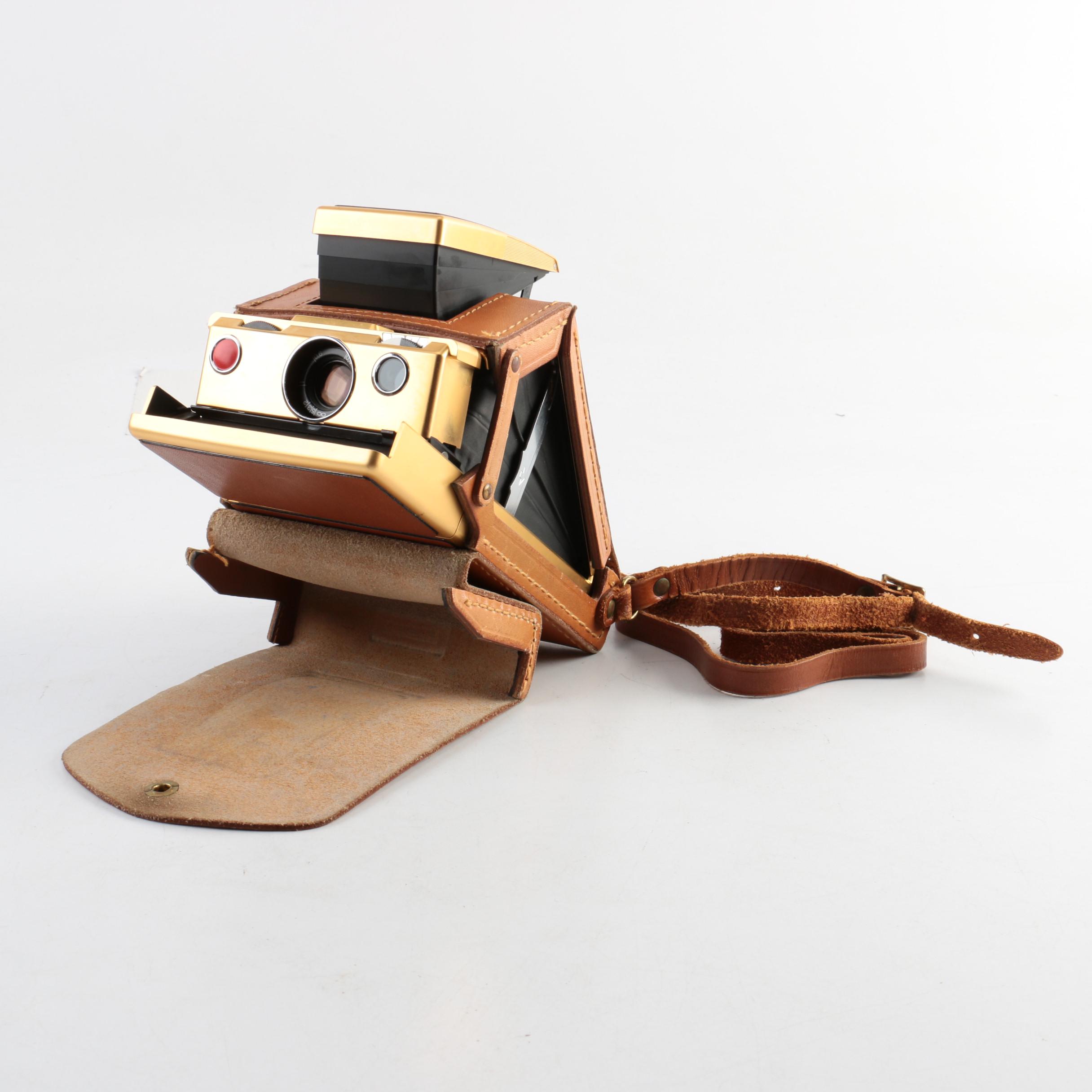 Polaroid SX-70 Land Camera and Case