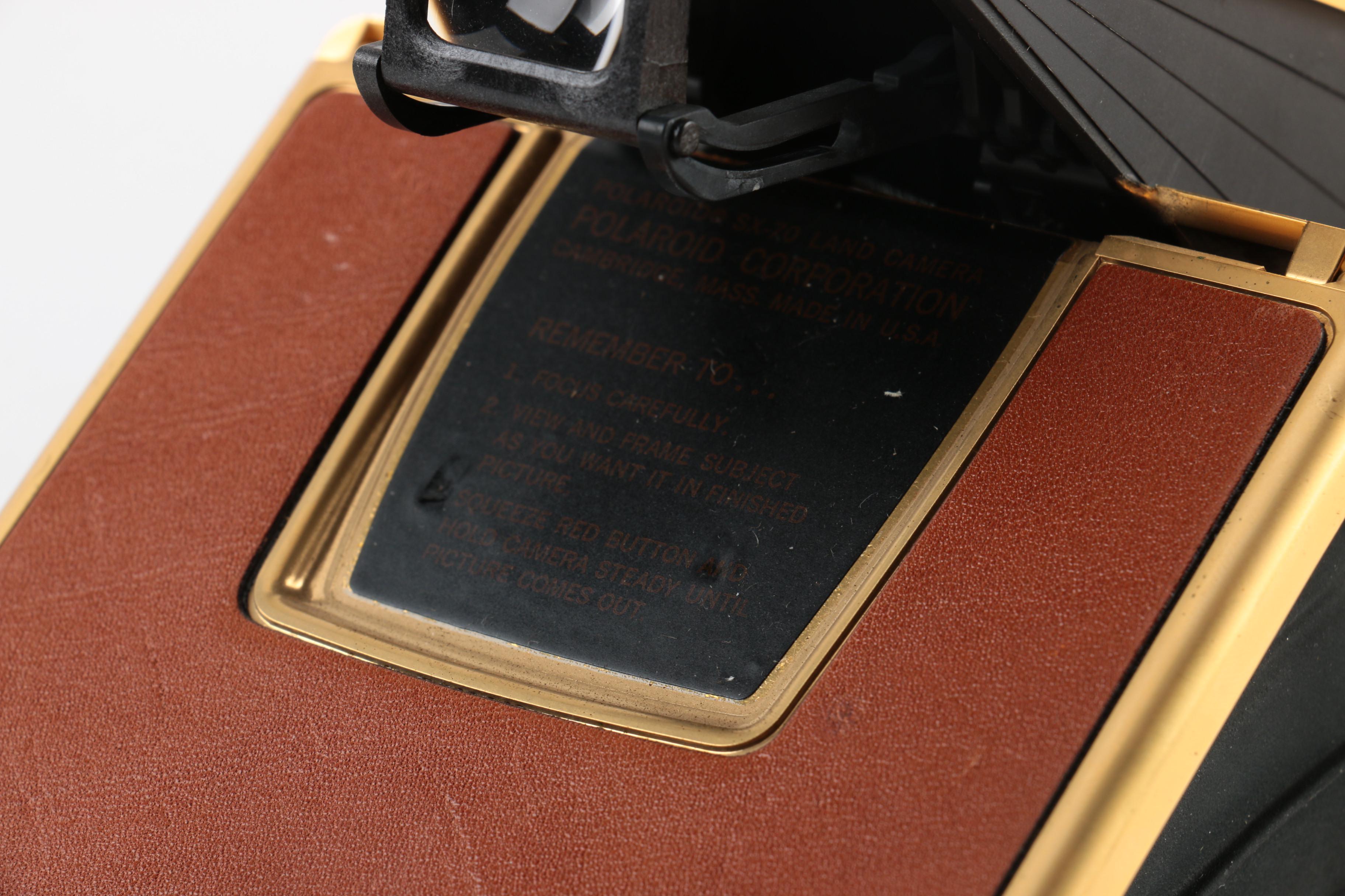 Polaroid SX-70 Land Camera and Case