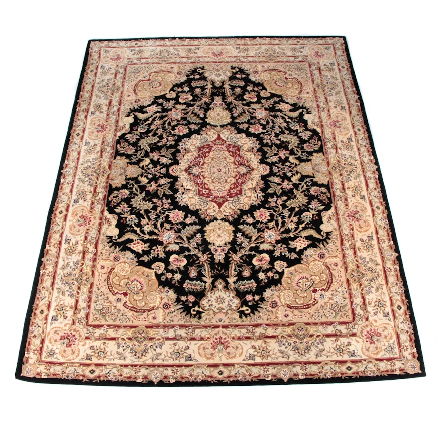 Hand Tufted Chinese Persian Style Wool Area Rug by Nourison