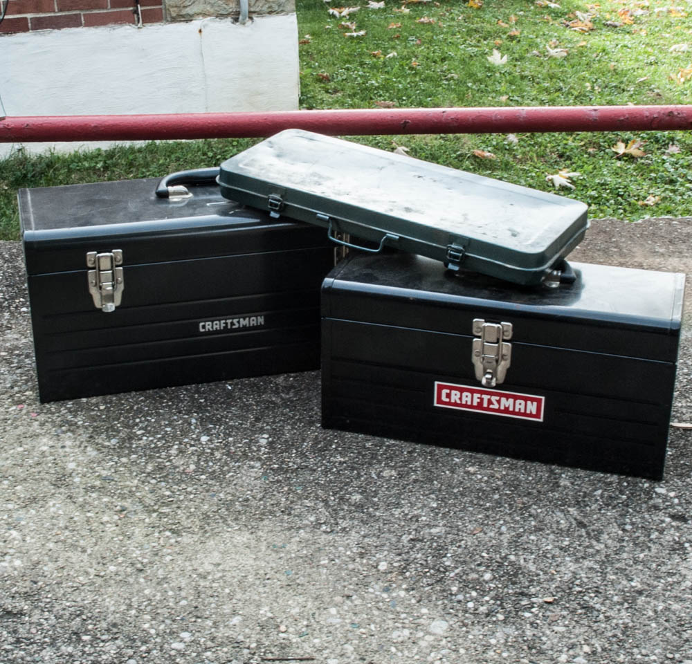 Craftsman Tool Boxes and 52-Piece Combination Socket Set