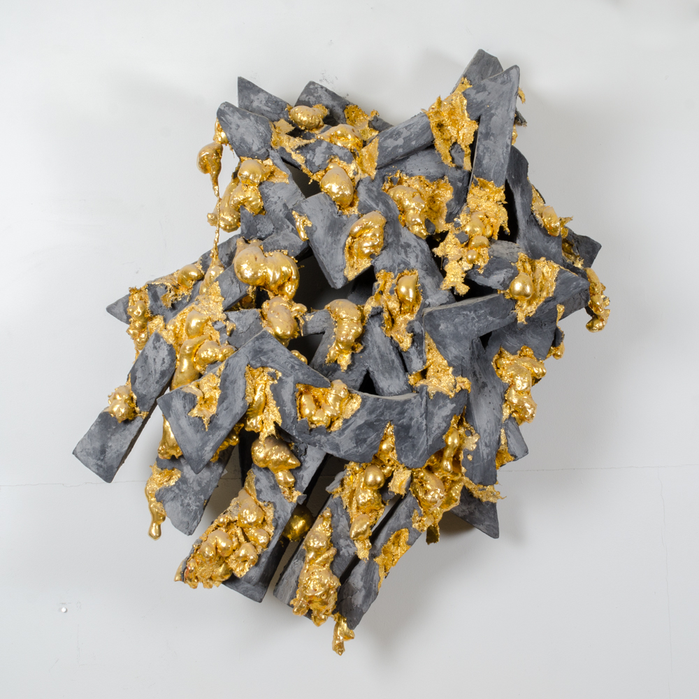 Bill Schiffer "Weeping Icon" Mixed Media Sculpture