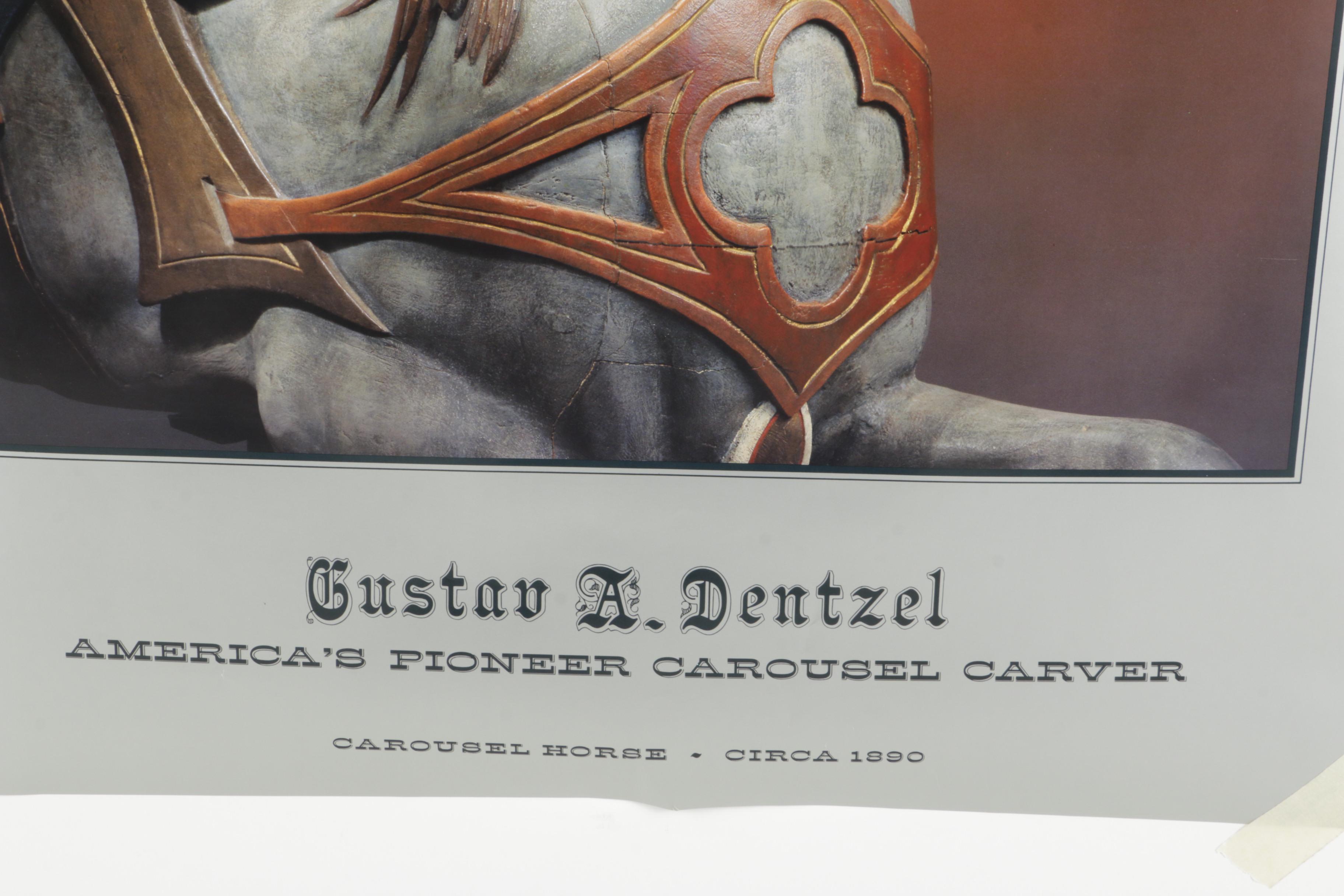Gustav A. Dentzel Carousel Posters