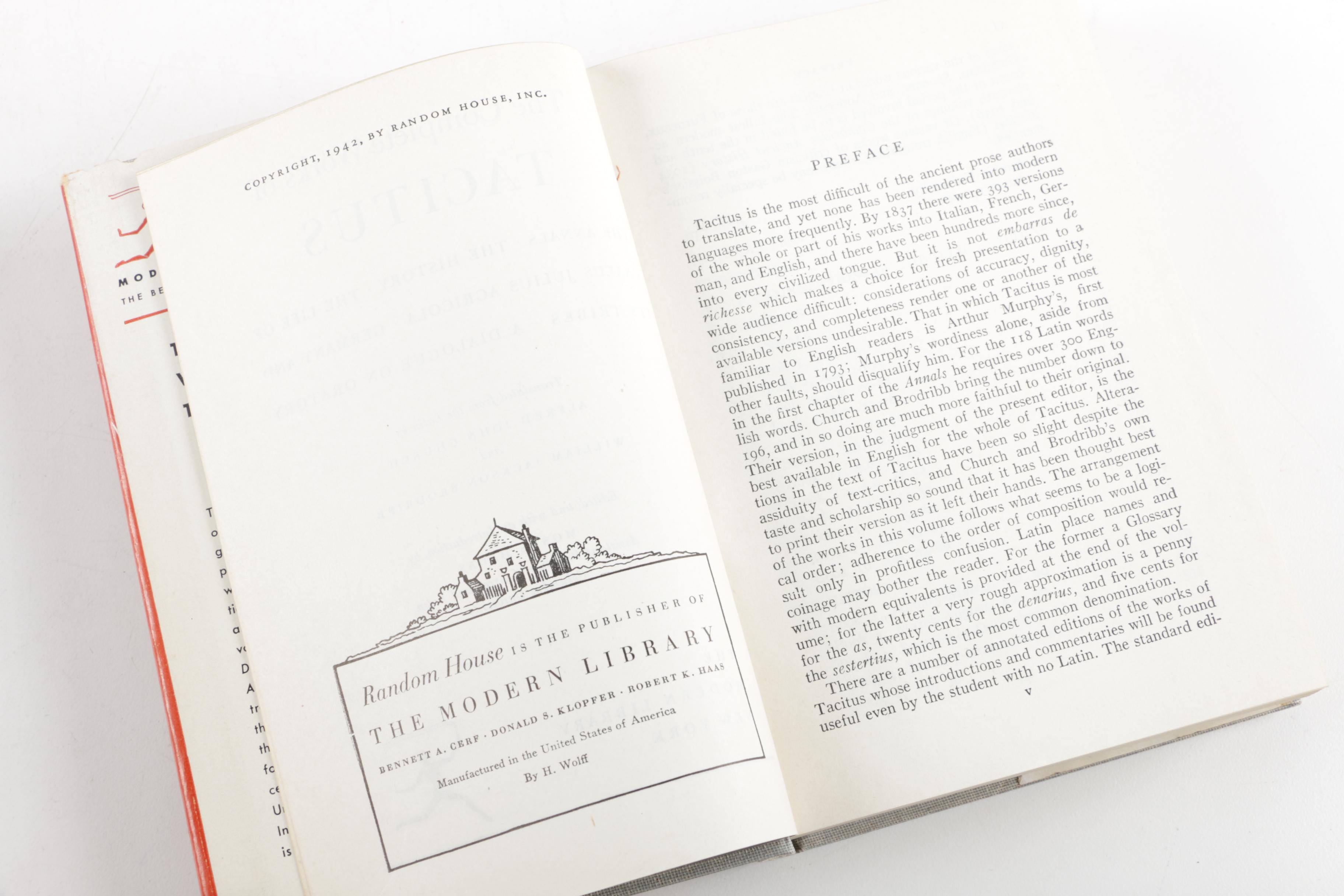 Assorted Hardcover Books on Philosophy and Ancient Rome