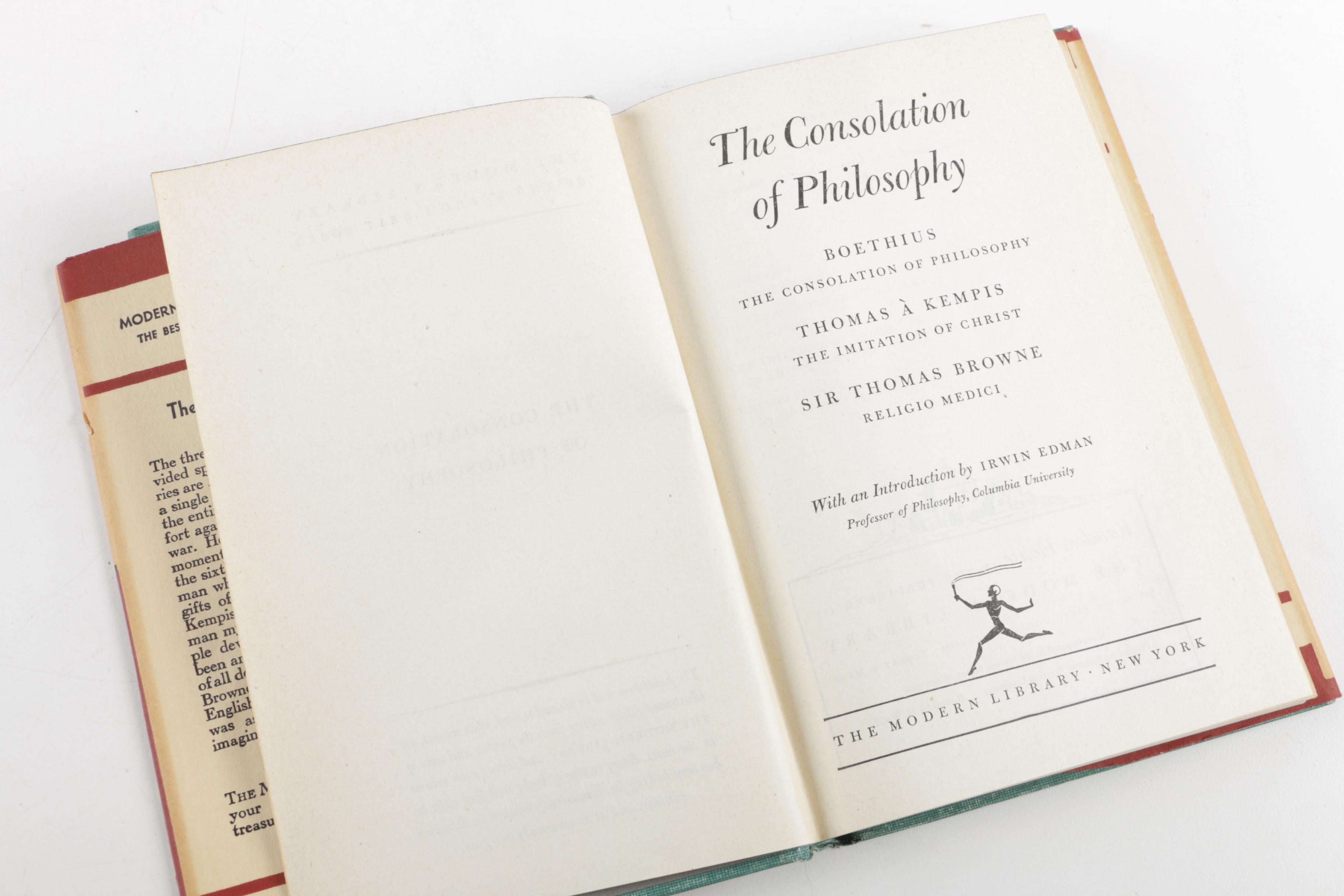 Assorted Hardcover Books on Philosophy and Ancient Rome