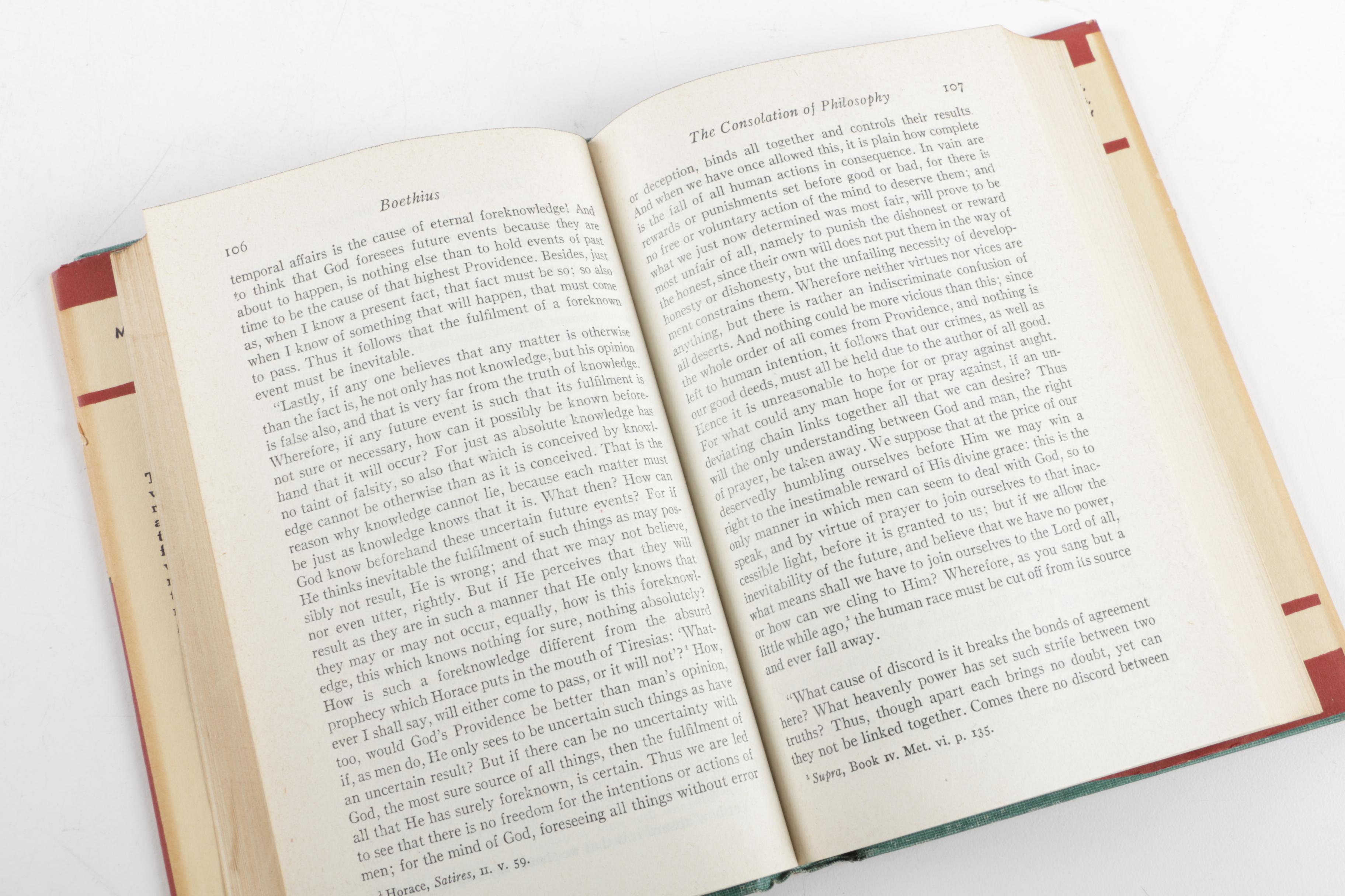 Assorted Hardcover Books on Philosophy and Ancient Rome