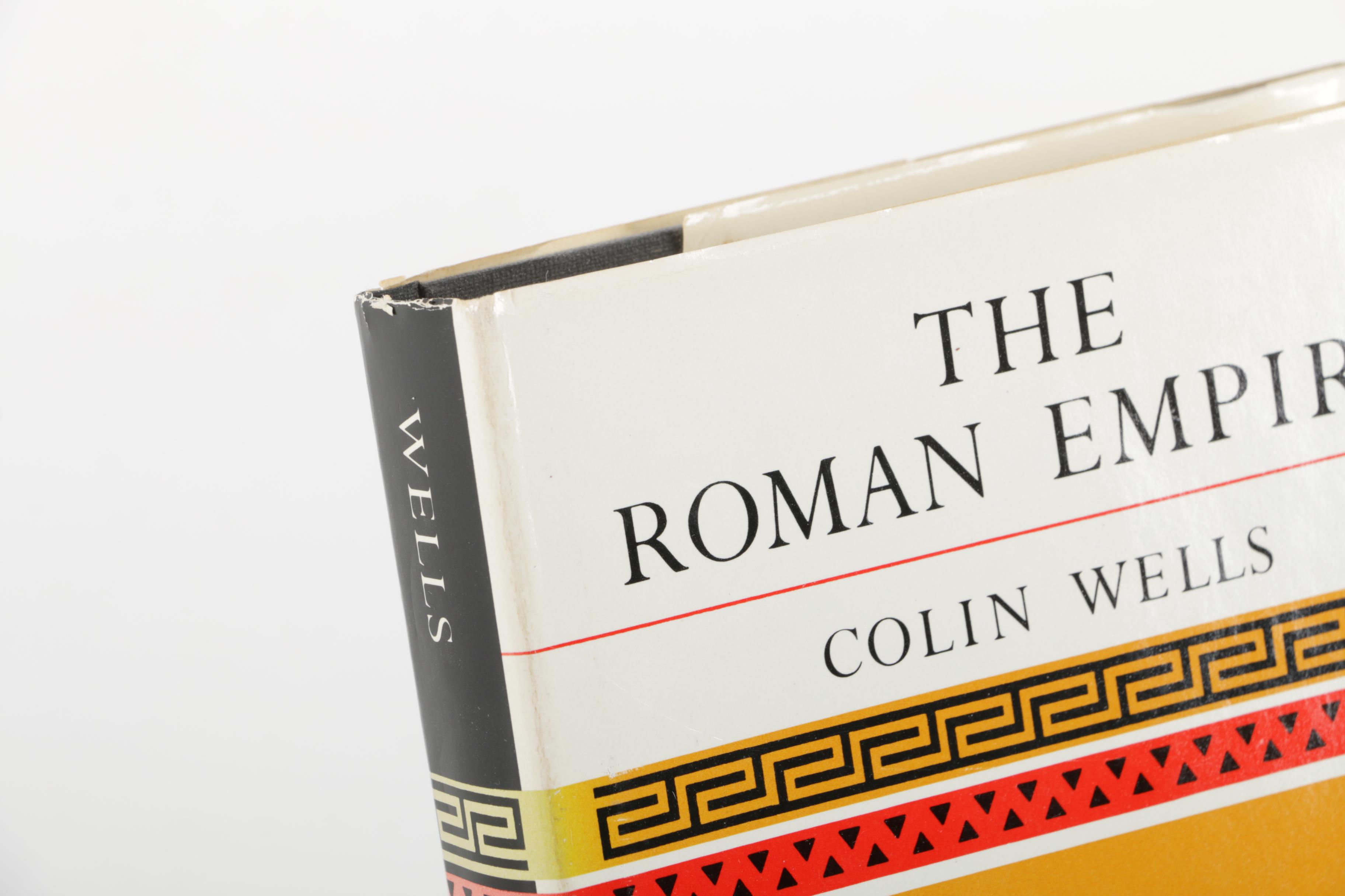 Assorted Hardcover Books on Philosophy and Ancient Rome