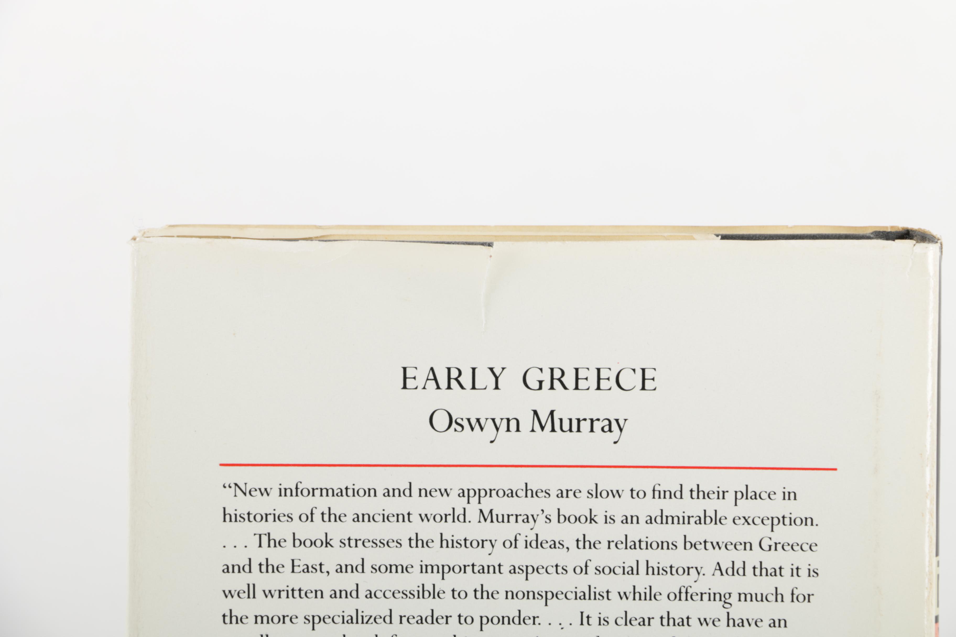 Assorted Hardcover Books on Philosophy and Ancient Rome