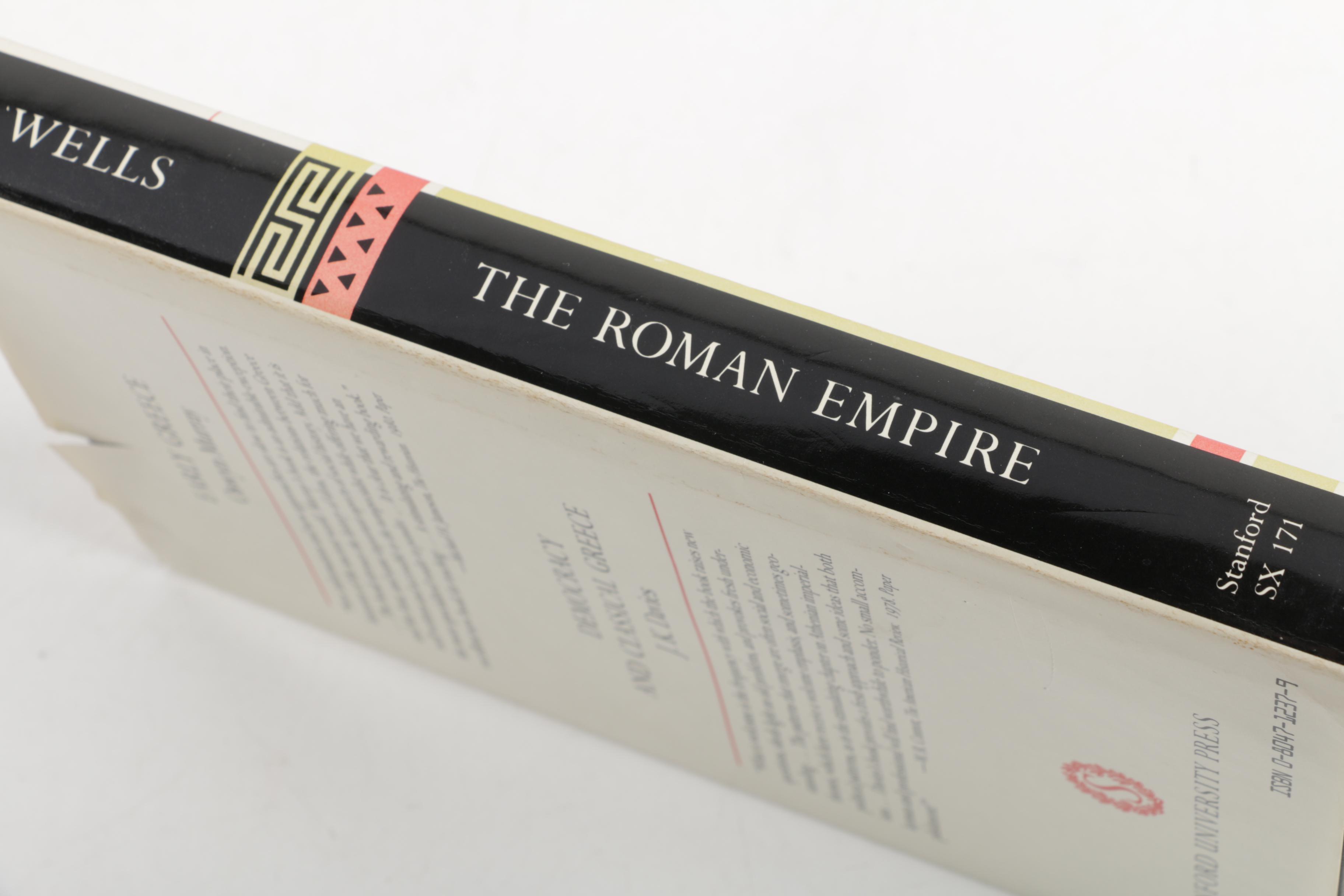 Assorted Hardcover Books on Philosophy and Ancient Rome