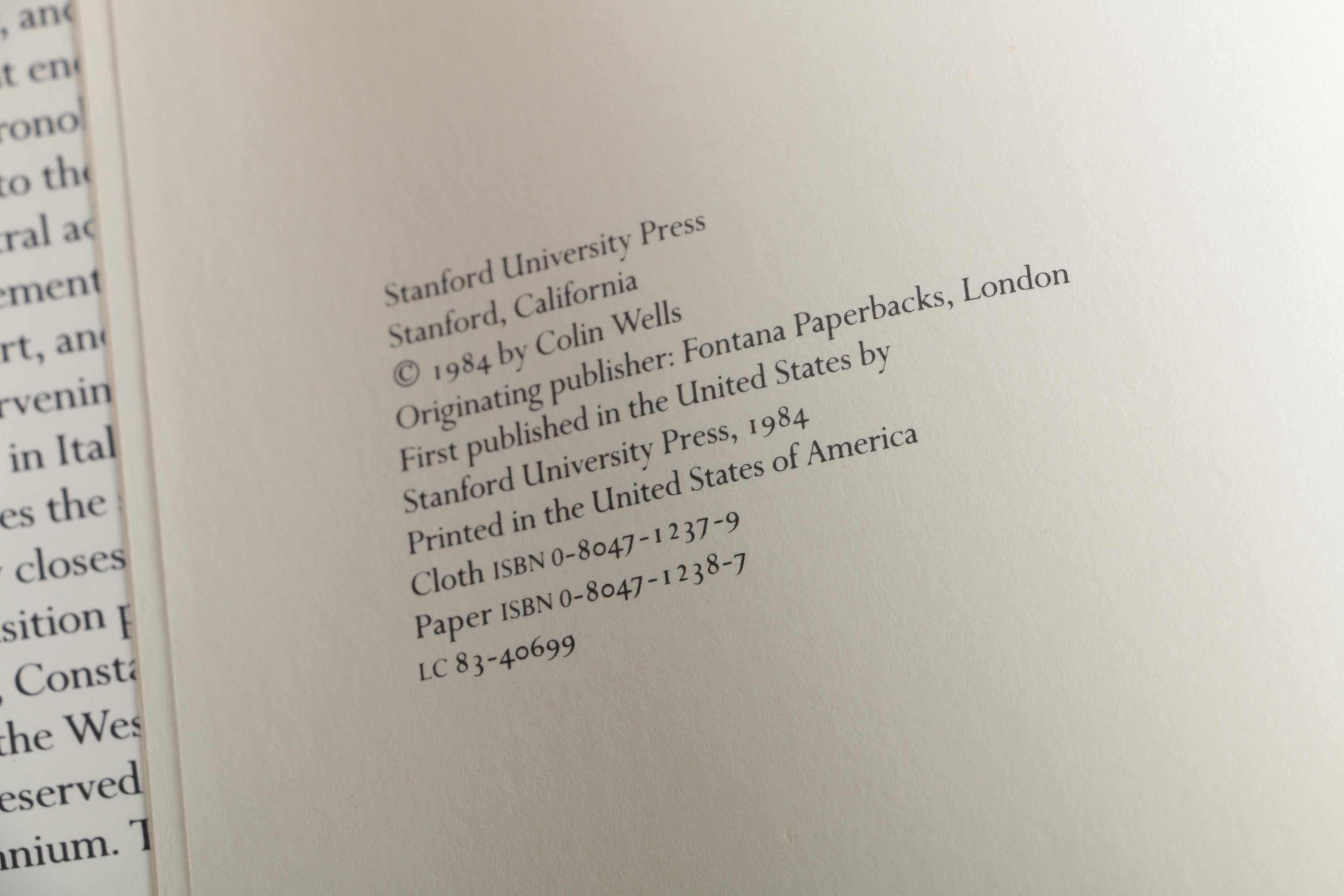 Assorted Hardcover Books on Philosophy and Ancient Rome