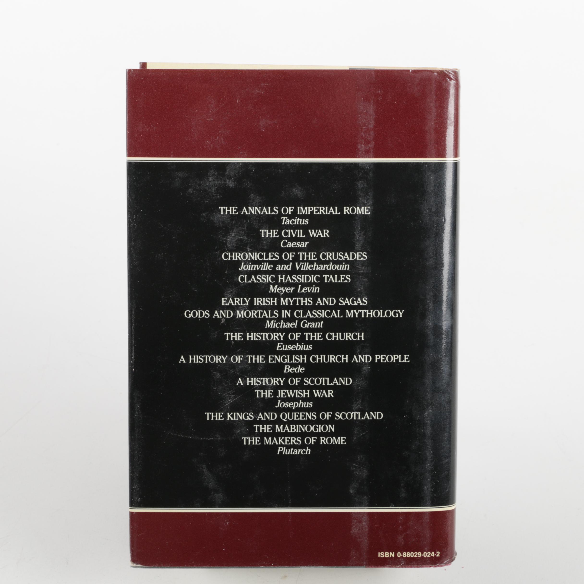 Assorted Hardcover Books on Philosophy and Ancient Rome