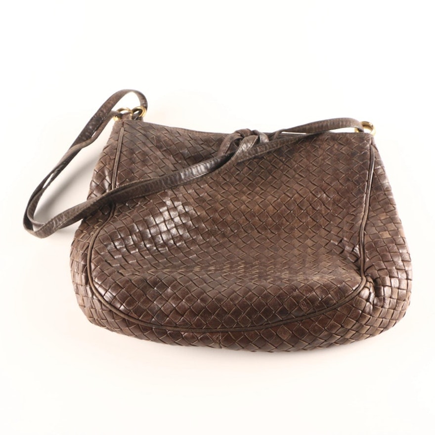 Bottega Veneta Woven Leather Shoulder Bag