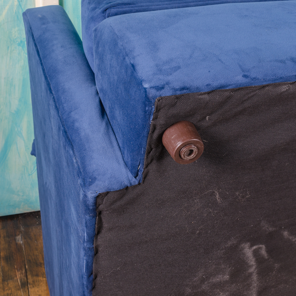 Crate & Barrel Chair and a Half with Ottoman